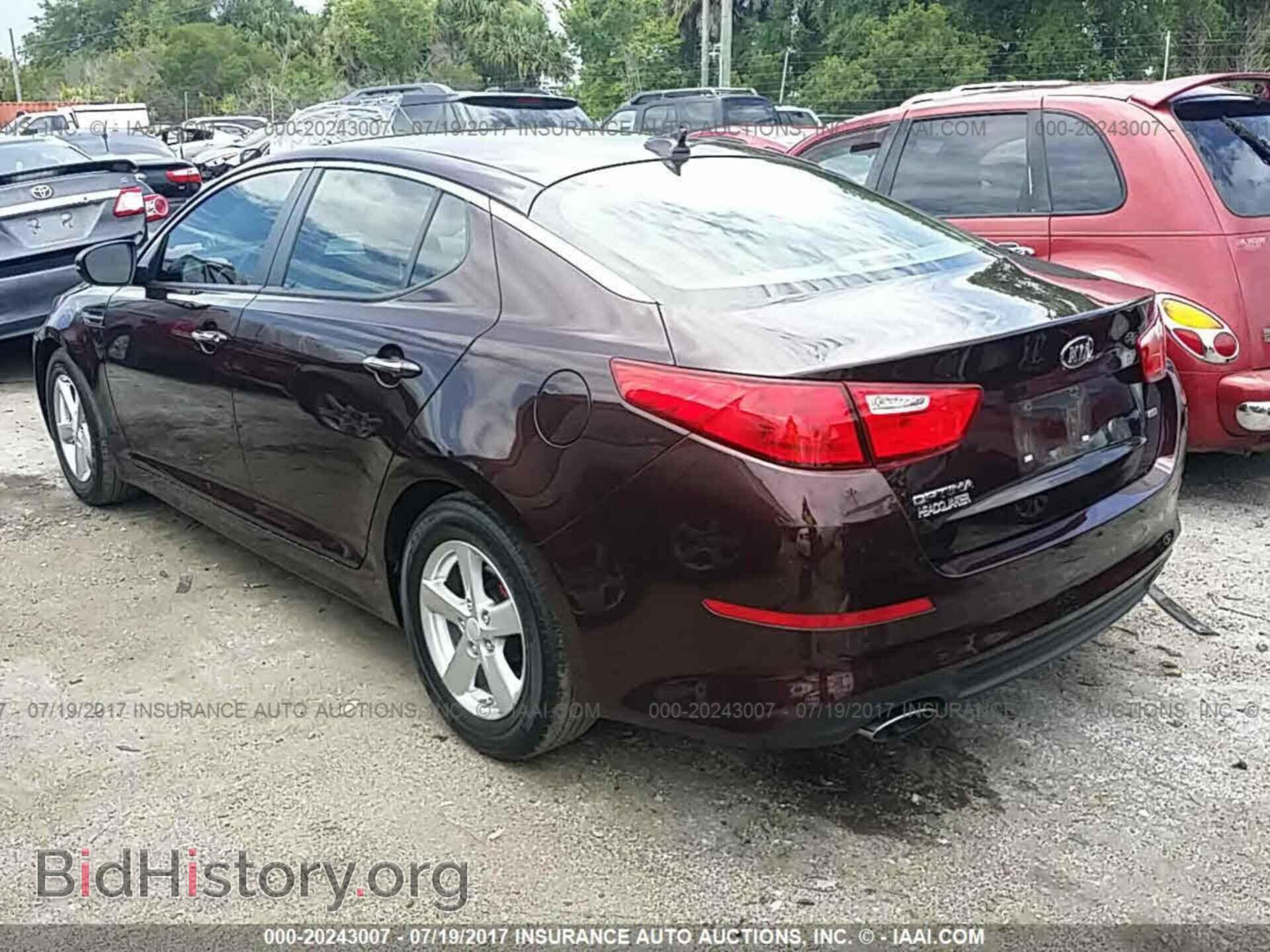 2015 Kia Optima - VIN: 5XXGM4A74FG454782 - Photo 3