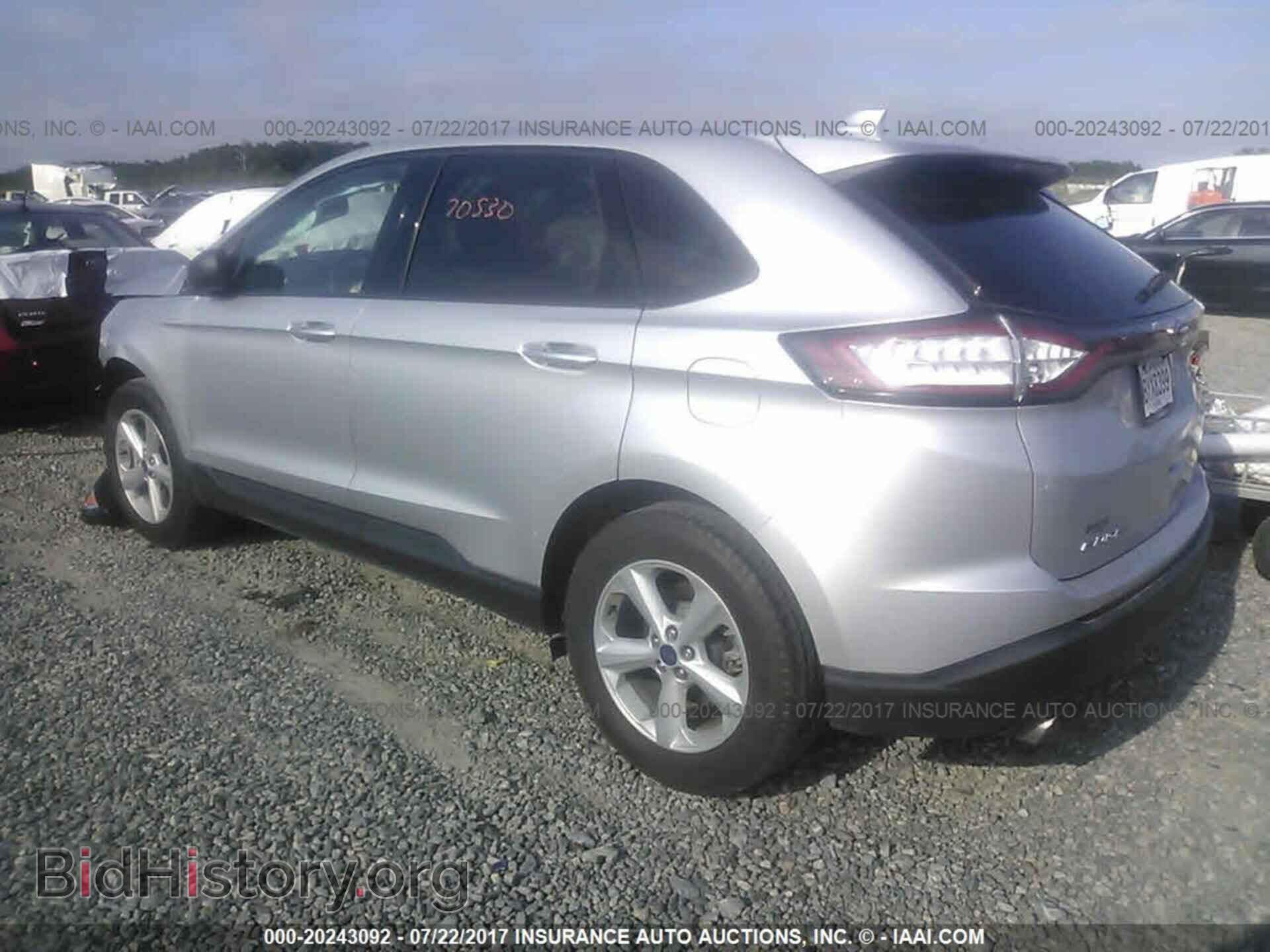 2015 Ford Edge - VIN: 2FMTK3G89FBB43374 - Фото 3