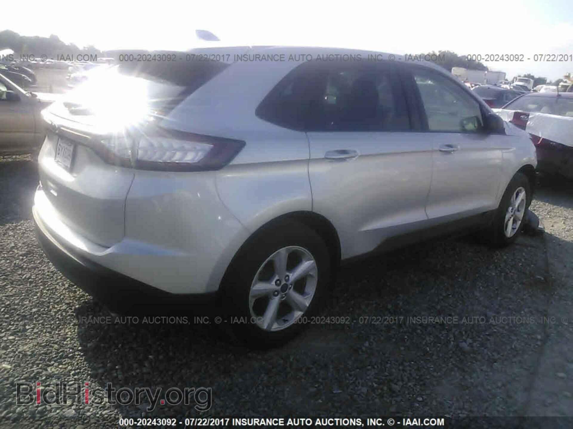 2015 Ford Edge - VIN: 2FMTK3G89FBB43374 - Фото 4