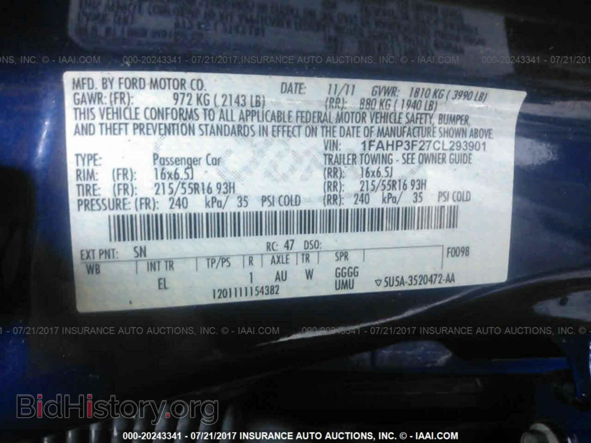 2012 Ford Focus - VIN: 1FAHP3F27CL293901 - Photo 9