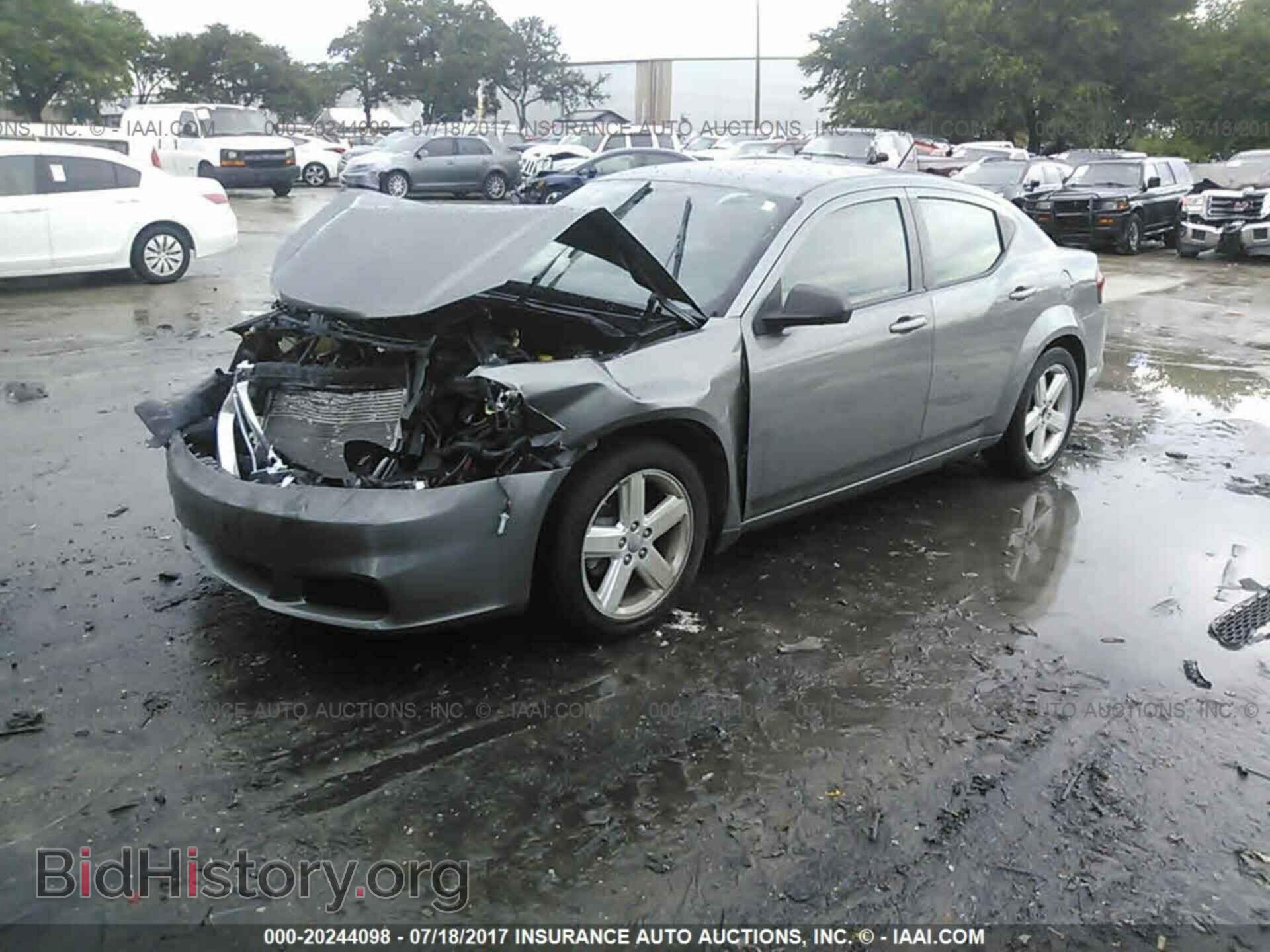 2013 Dodge Avenger - VIN: 1C3CDZAB7DN534986 - Фото 2