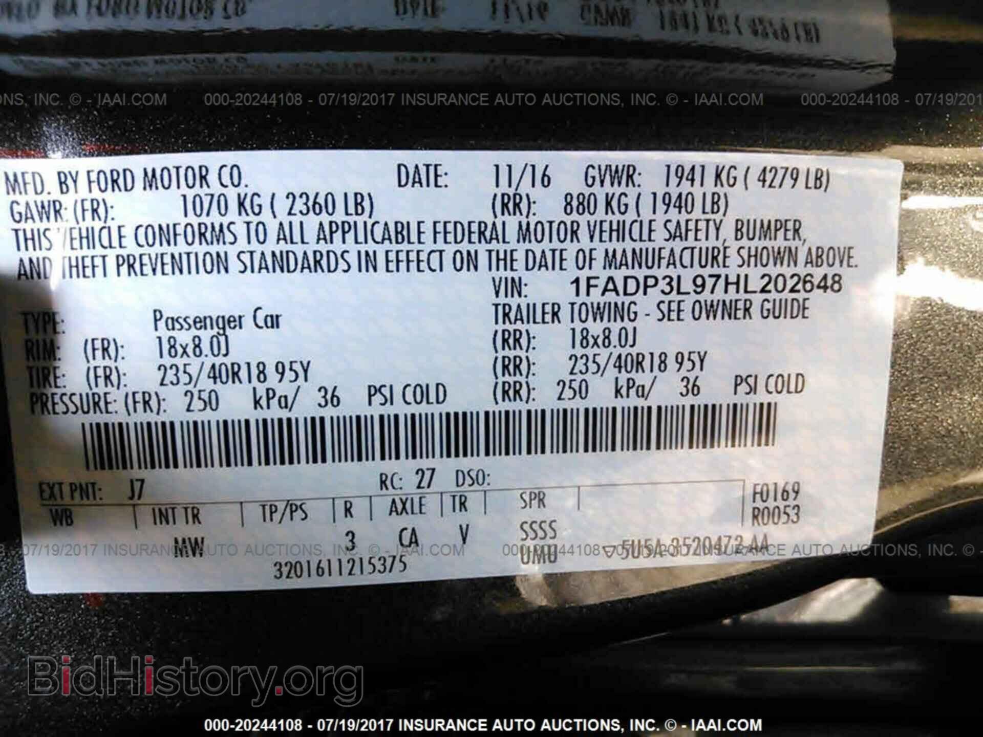 2017 Ford Focus - VIN: 1FADP3L97HL202648 - Photo 9
