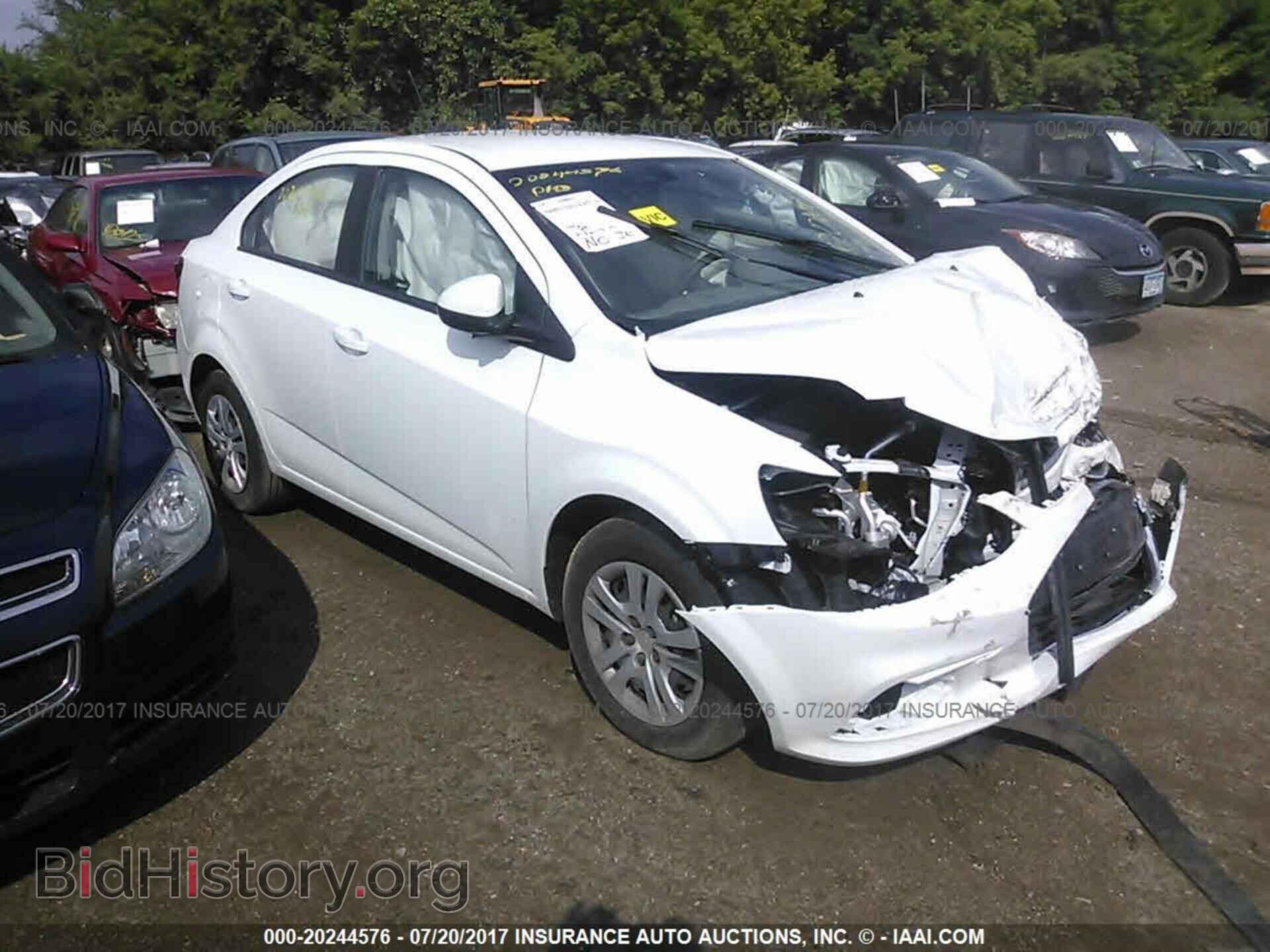Фотография 1G1JB5SH2H4144158 - Chevrolet Sonic 2017