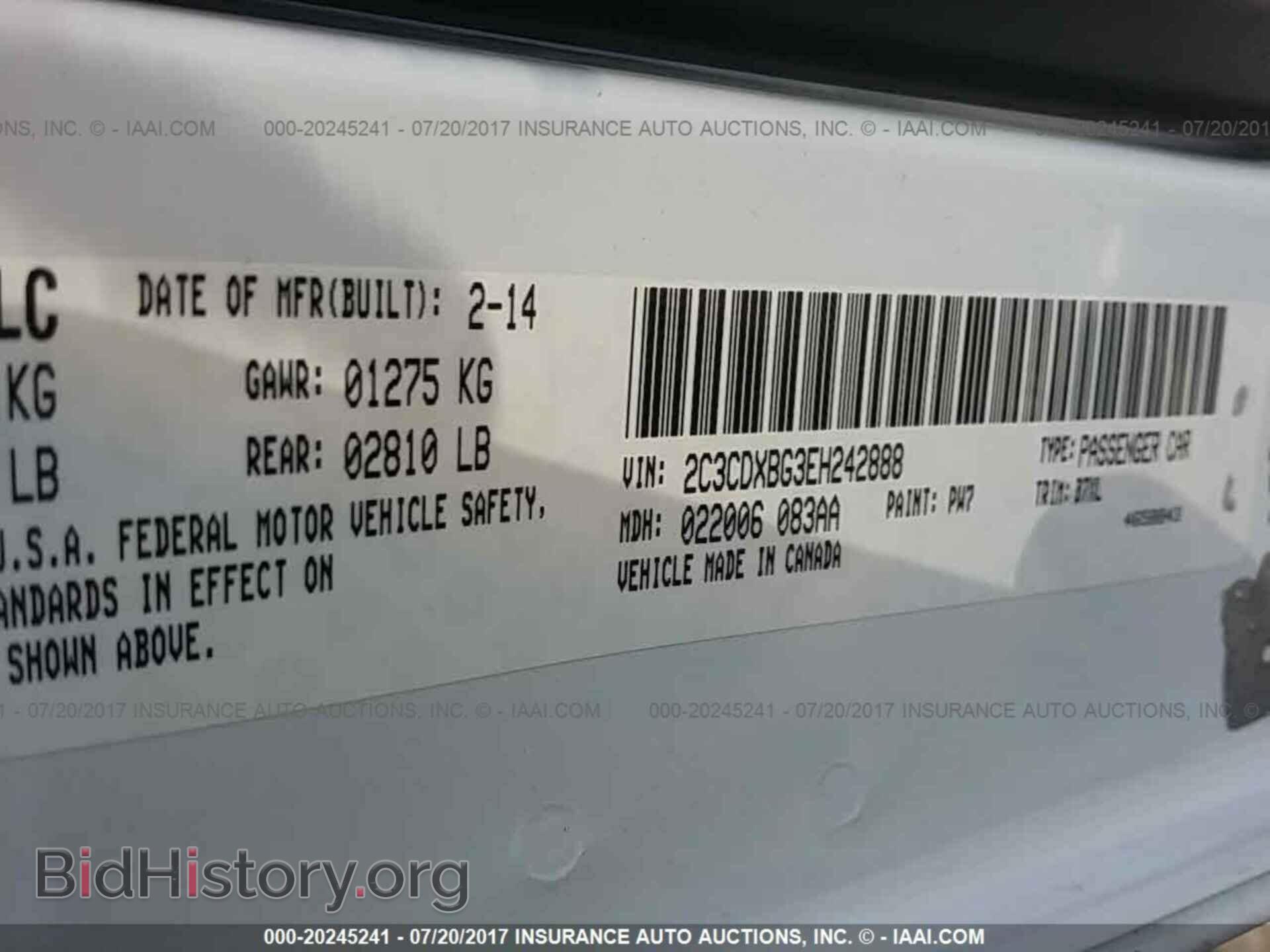 2014 Dodge Charger - VIN: 2C3CDXBG3EH242888 - Photo 9