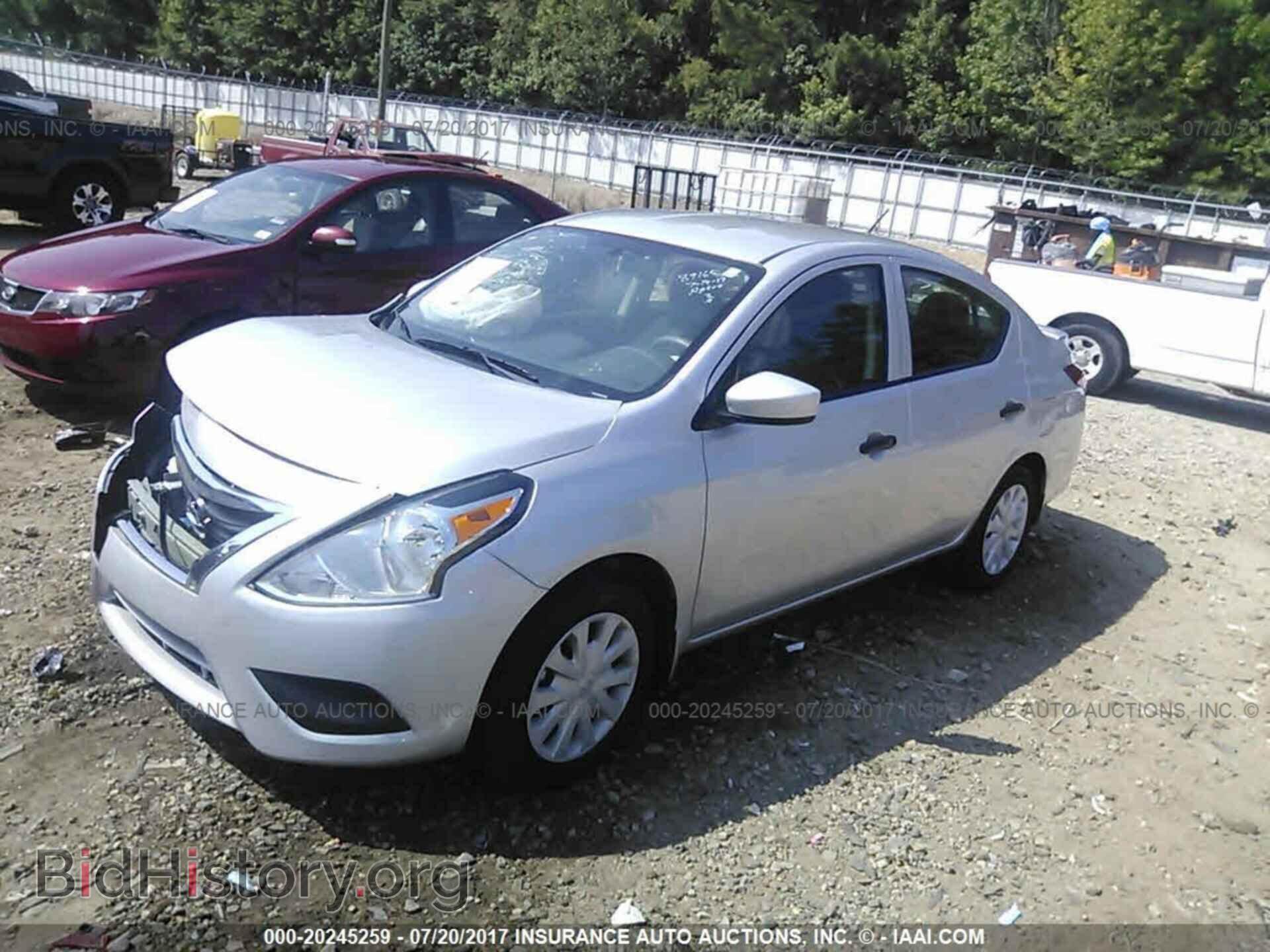 2016 Nissan Versa - VIN: 3N1CN7AP8GL887589 - Фото 2