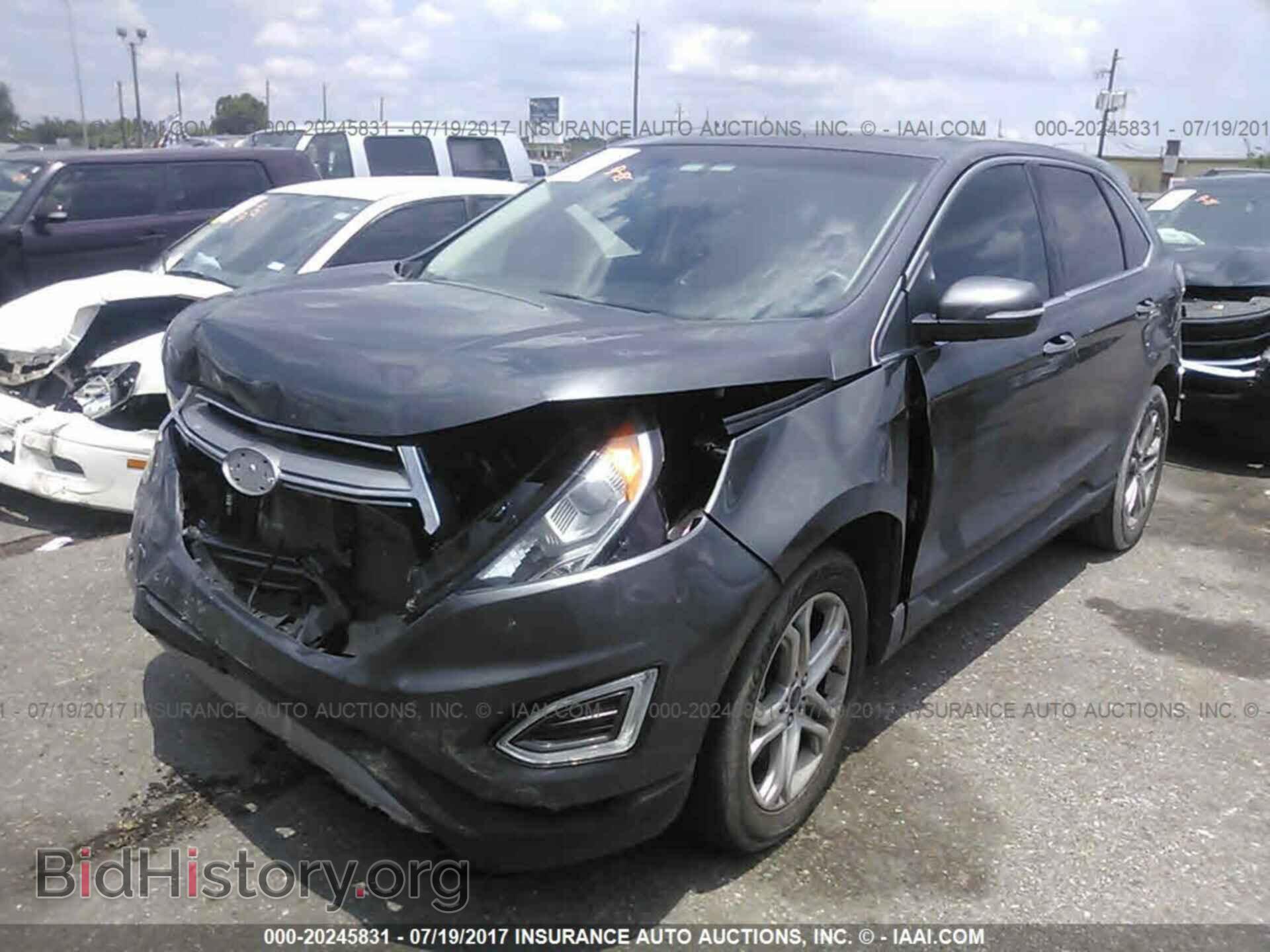 2015 Ford Edge - VIN: 2FMTK3K88FBB56124 - Фото 2