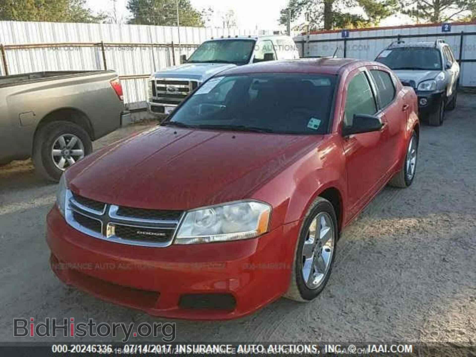 2012 Dodge Avenger - VIN: 1C3CDZAB3CN185467 - Фото 2