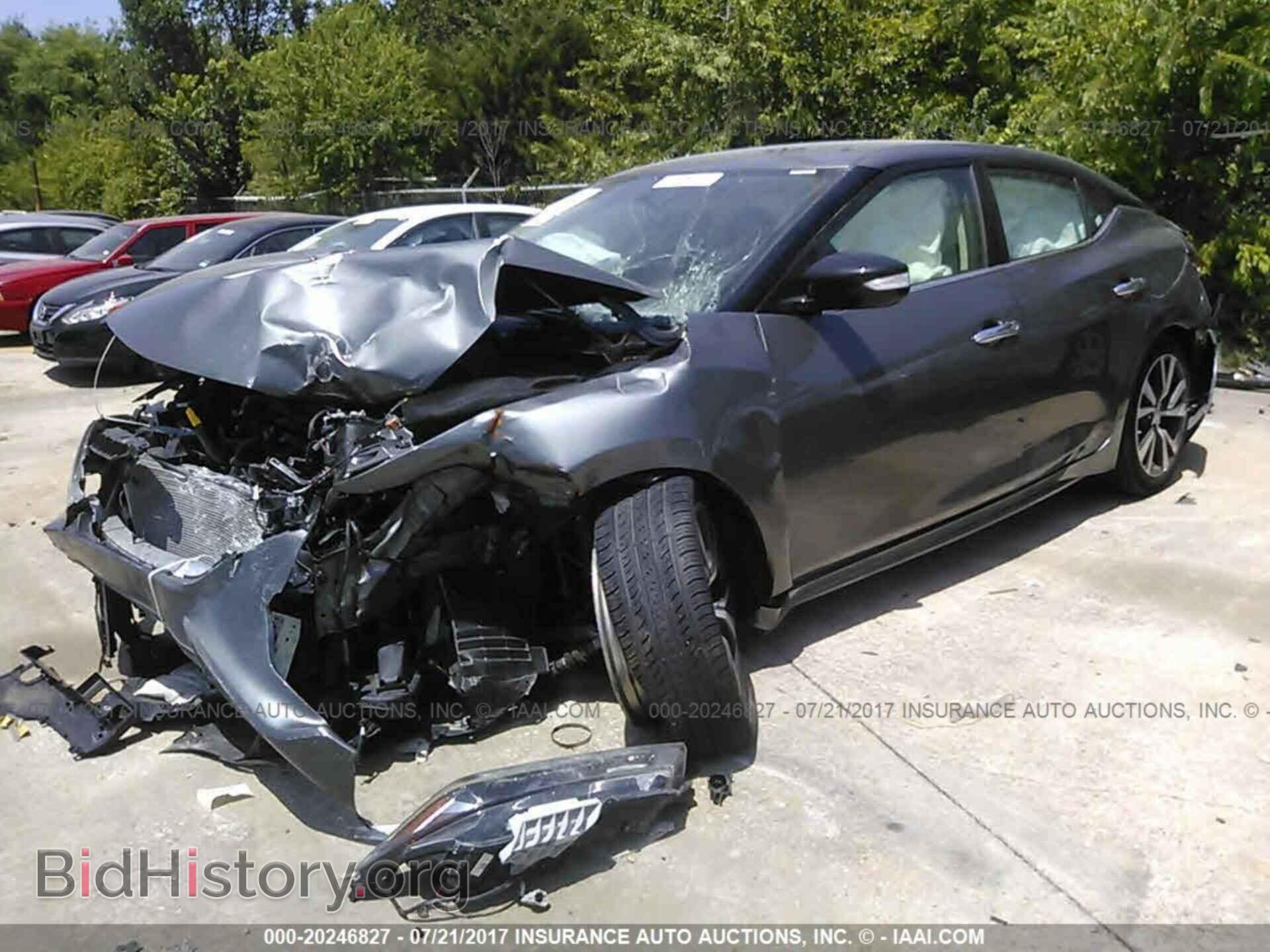 2017 Nissan Maxima - VIN: 1N4AA6AP3HC400165 - Фото 2