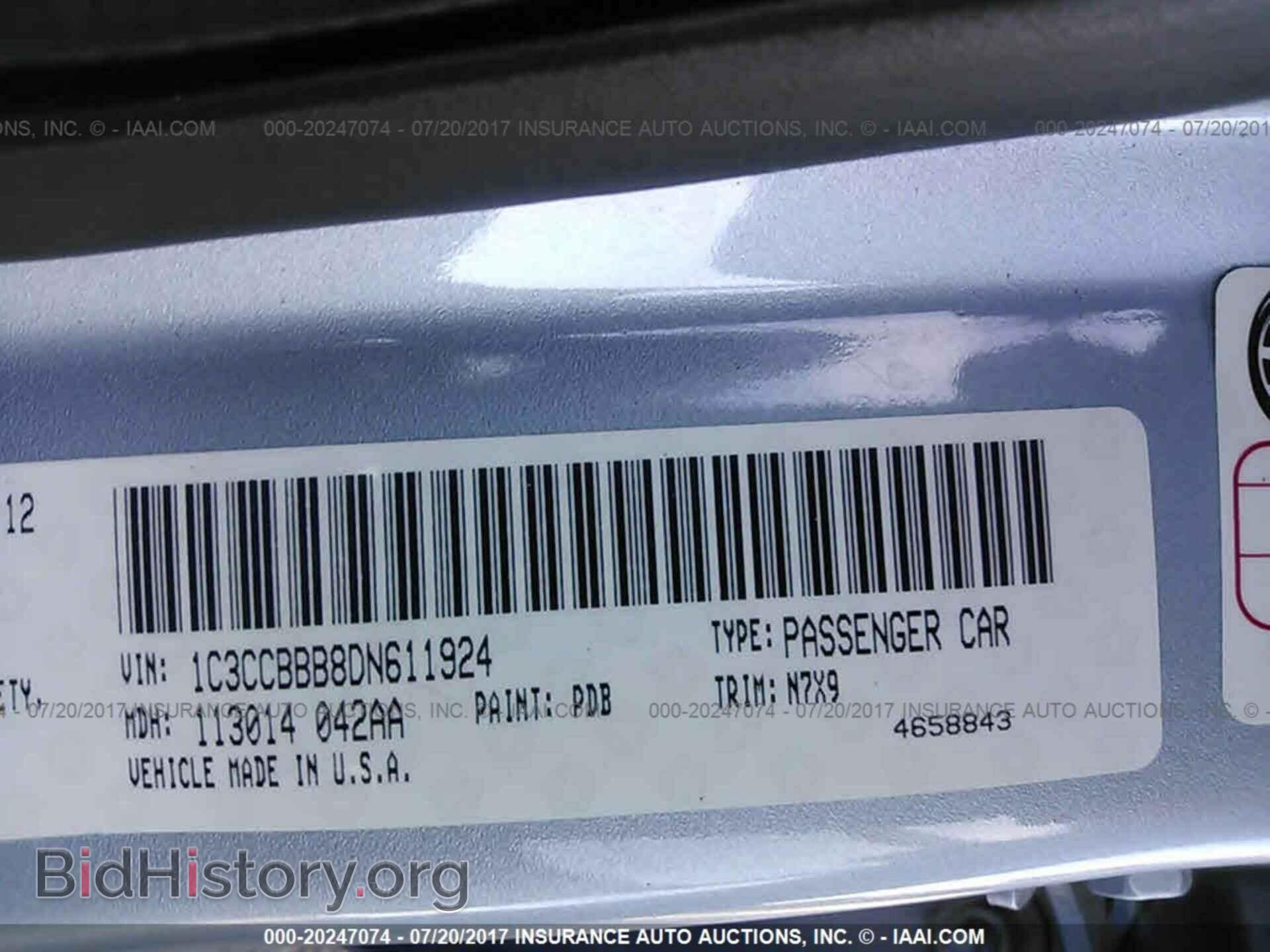 2013 Chrysler 200 - VIN: 1C3CCBBB8DN611924 - Photo 9