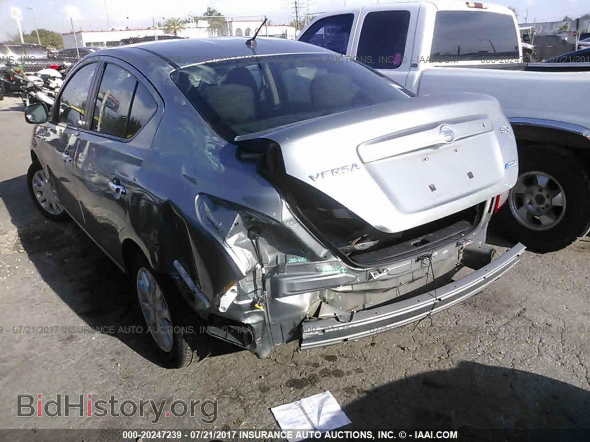 2012 Nissan Versa - VIN: 3N1CN7AP2CL897660 - Фото 3