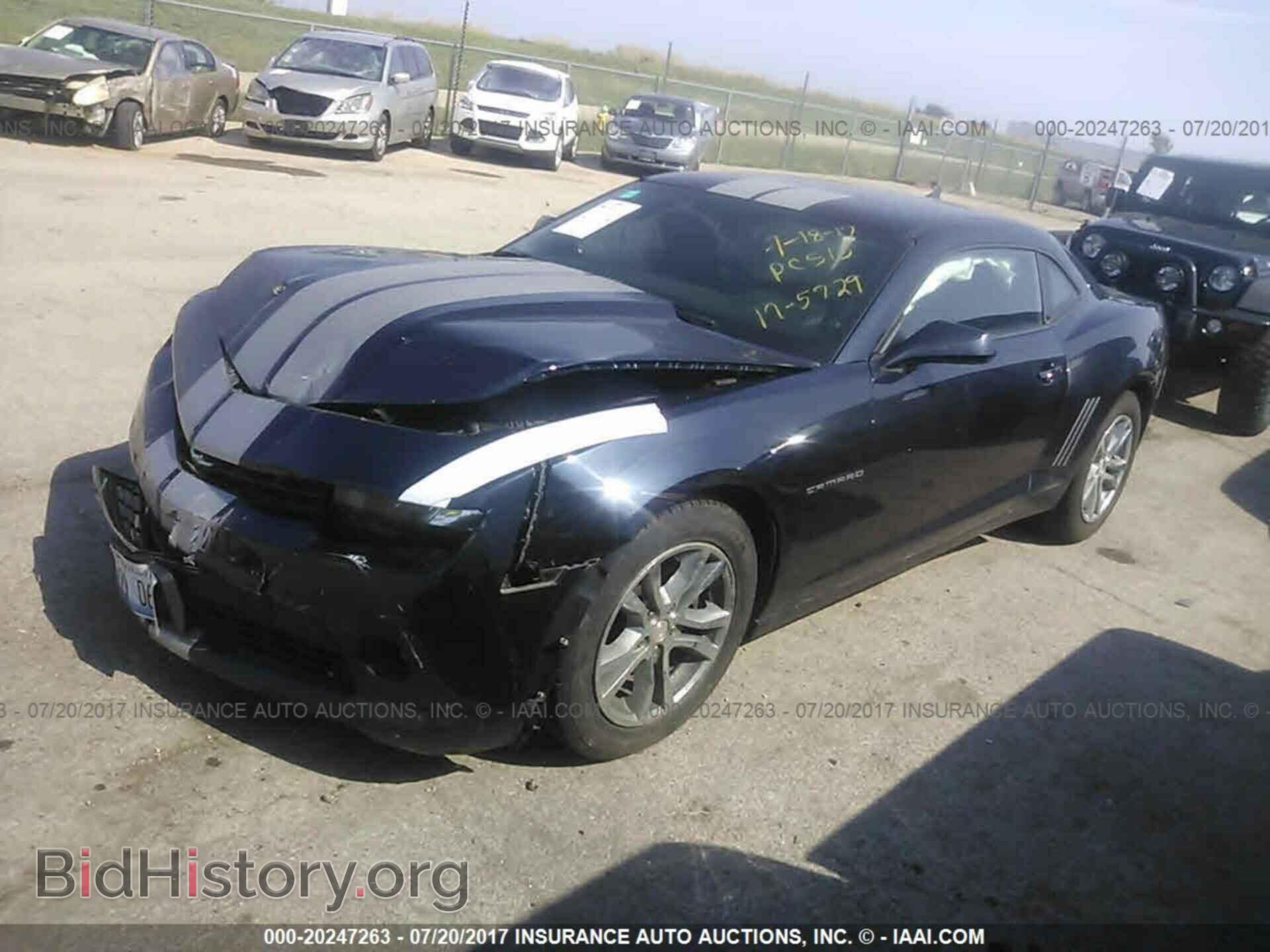 2014 Chevrolet Camaro - VIN: 2G1FB1E32E9125147 - Фото 2