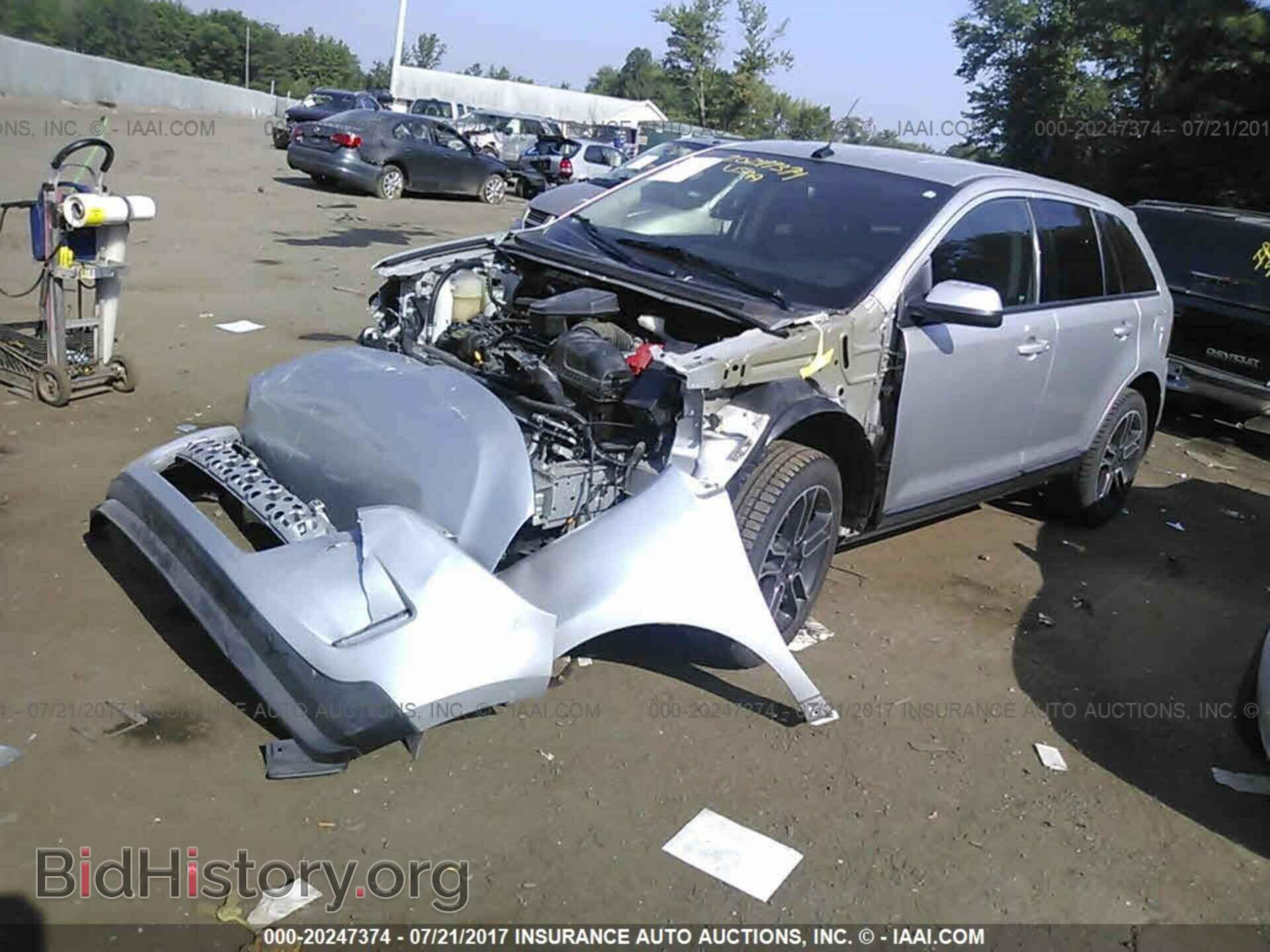 2014 Ford Edge - VIN: 2FMDK3JC8EBA18463 - Фото 2