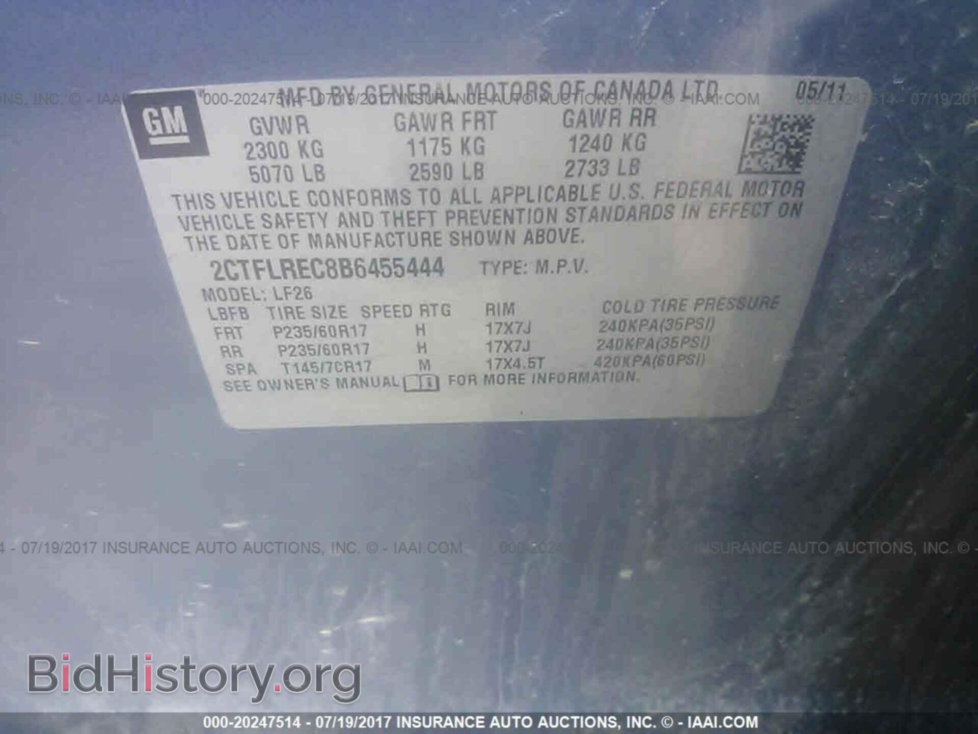 2011 Gmc Terrain - VIN: 2CTFLREC8B6455444 - Photo 9