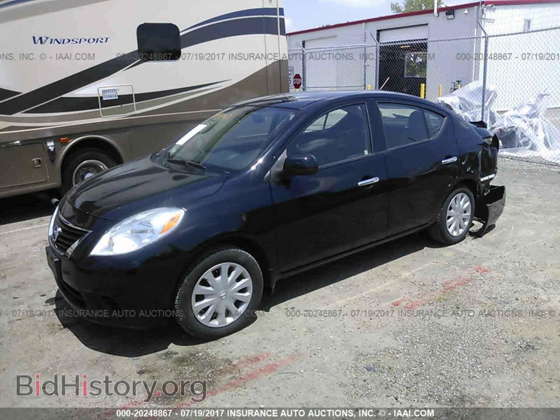 2014 Nissan Versa - VIN: 3N1CN7AP6EL813486 - Фото 2