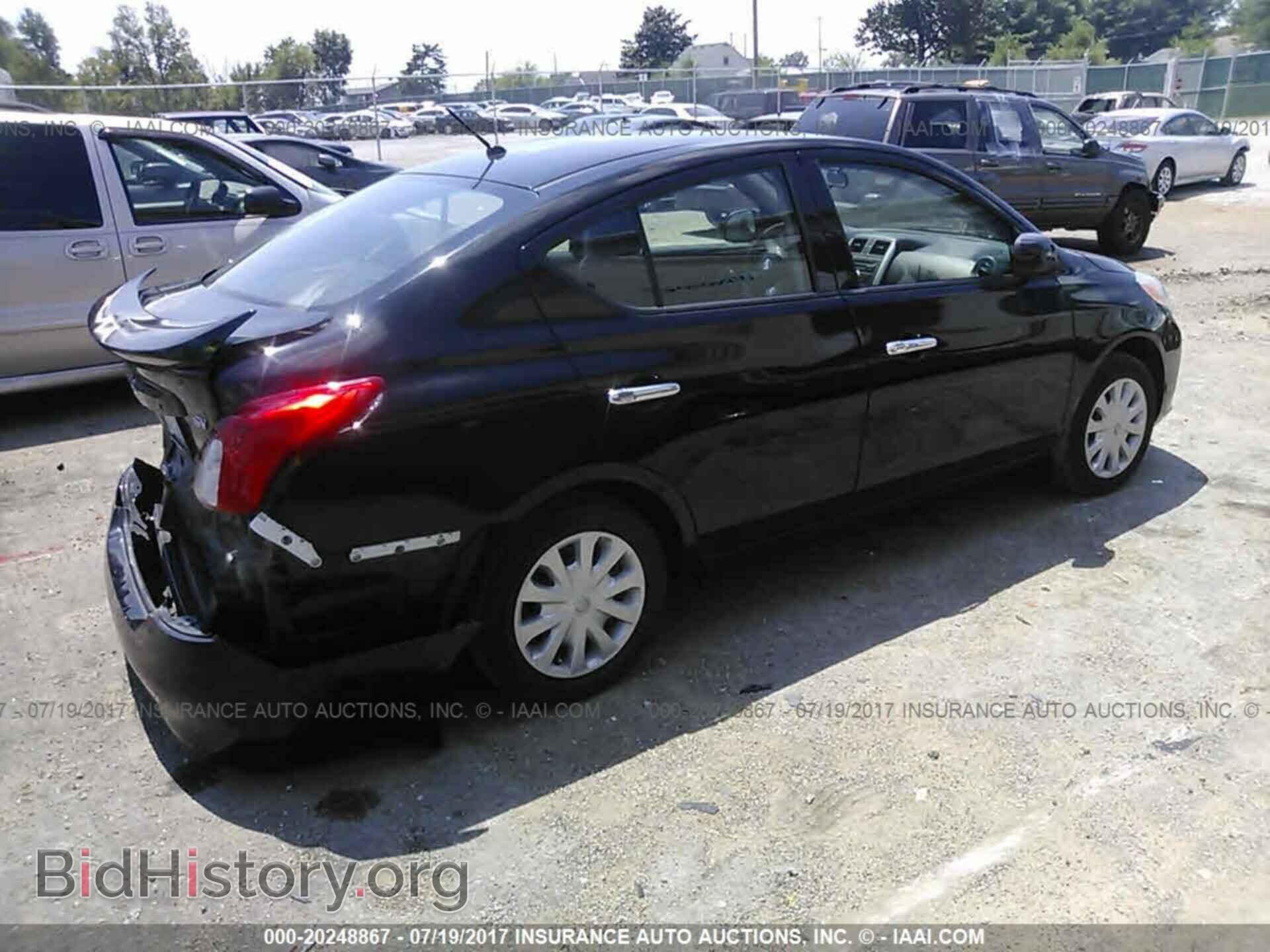 2014 Nissan Versa - VIN: 3N1CN7AP6EL813486 - Фото 4