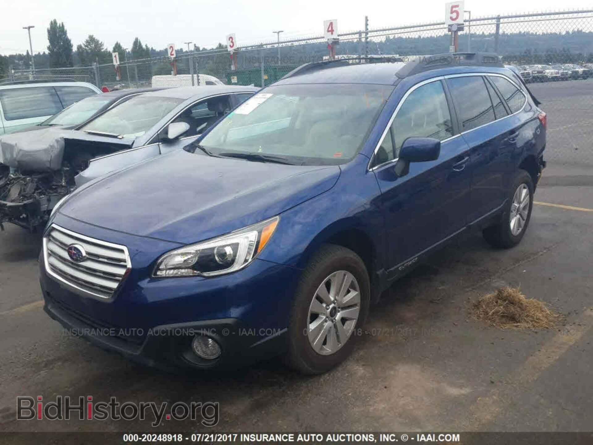 2015 Subaru Outback - VIN: 4S4BSACC1F3351663 - Фото 2