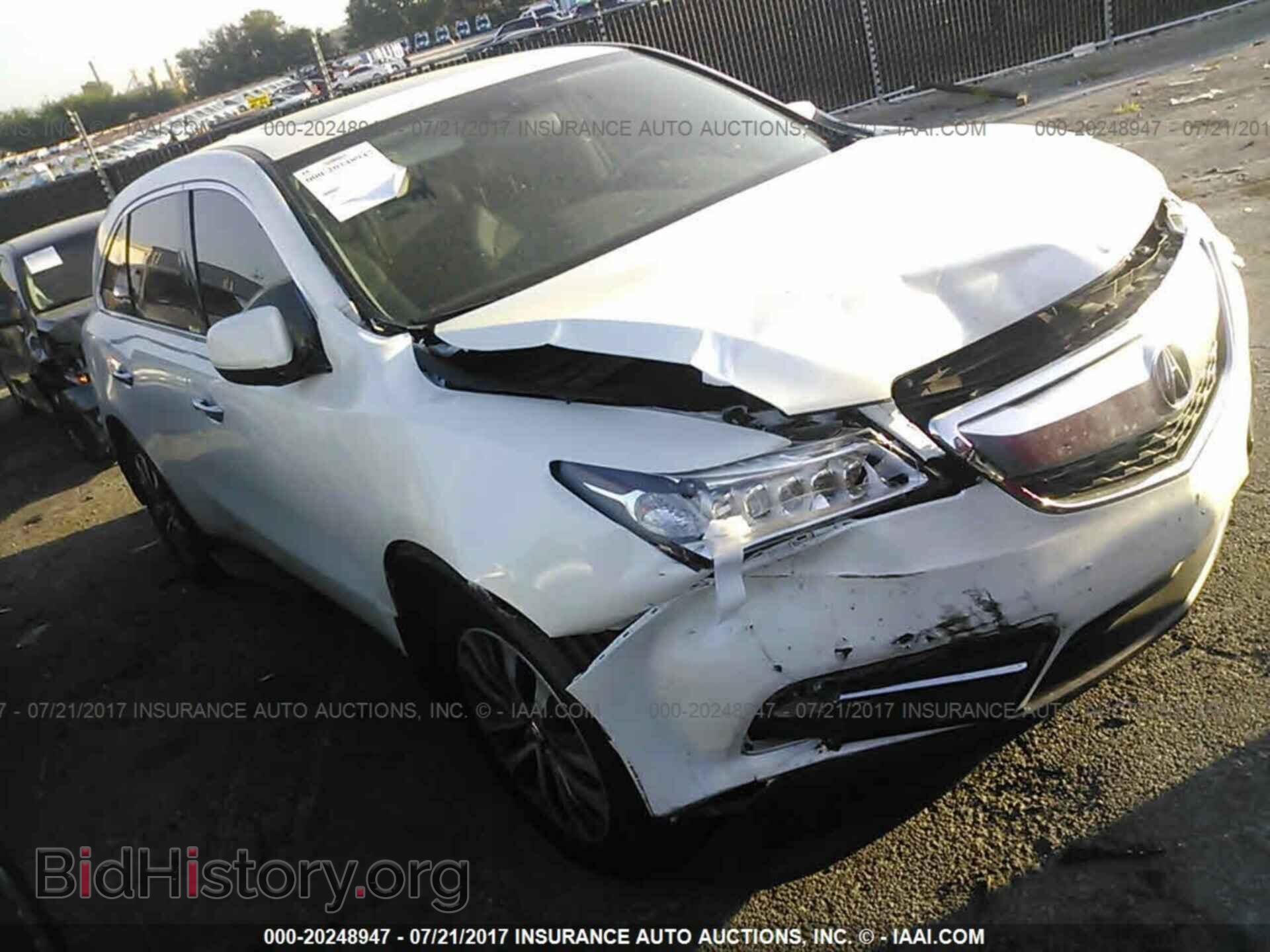 Фотография 5FRYD4H61FB032925 - Acura Mdx 2015