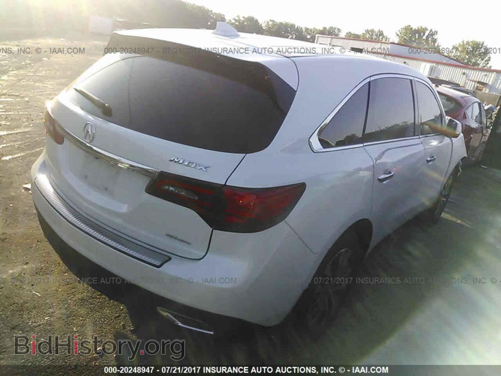 2015 Acura Mdx - VIN: 5FRYD4H61FB032925 - Фото 4