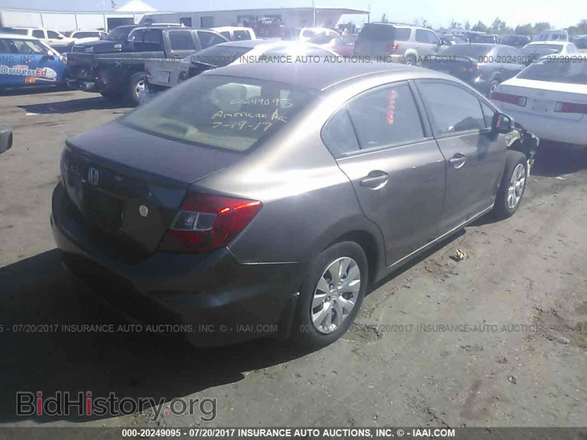 2012 Honda Civic - VIN: 2HGFB2F59CH591949 - Фото 4