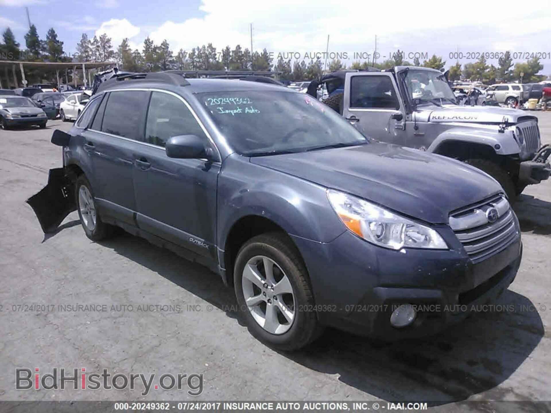 Фотография 4S4BRGBC5E3298190 - Subaru Outback 2014