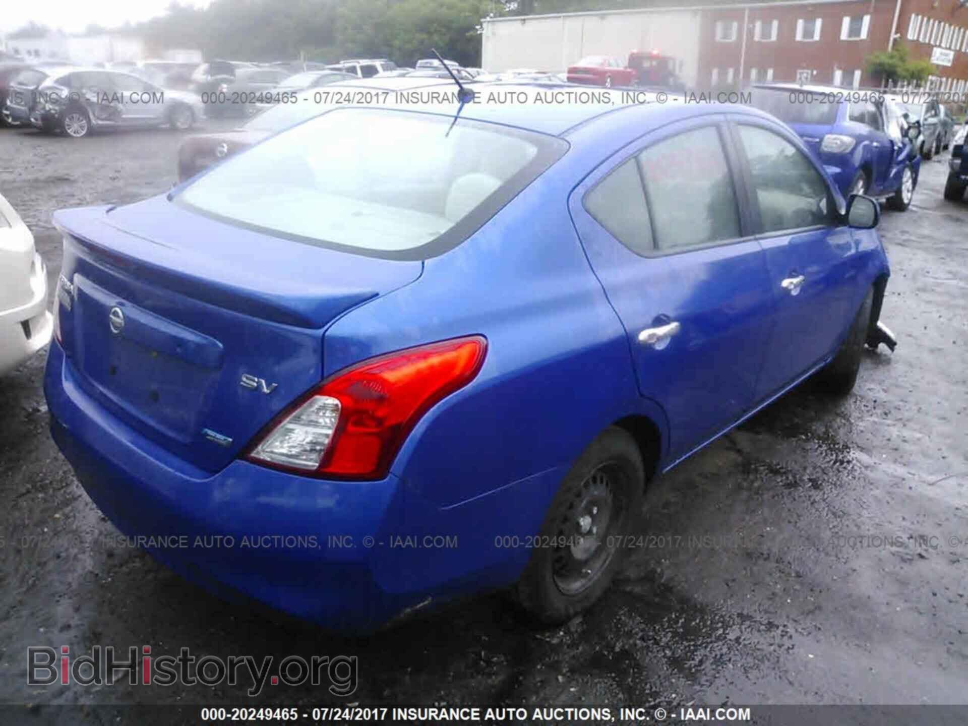 2013 Nissan Versa - VIN: 3N1CN7AP8DL859075 - Фото 4