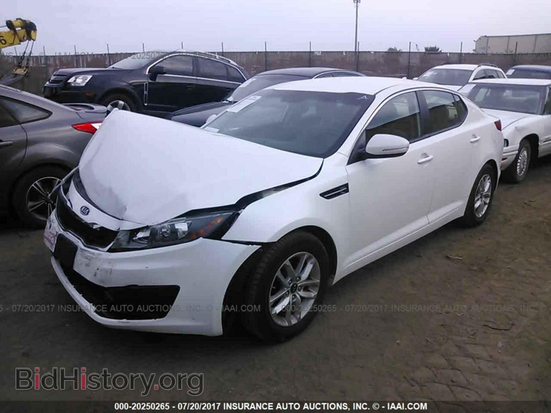 2011 Kia Optima - VIN: KNAGM4A75B5101916 - Фото 2