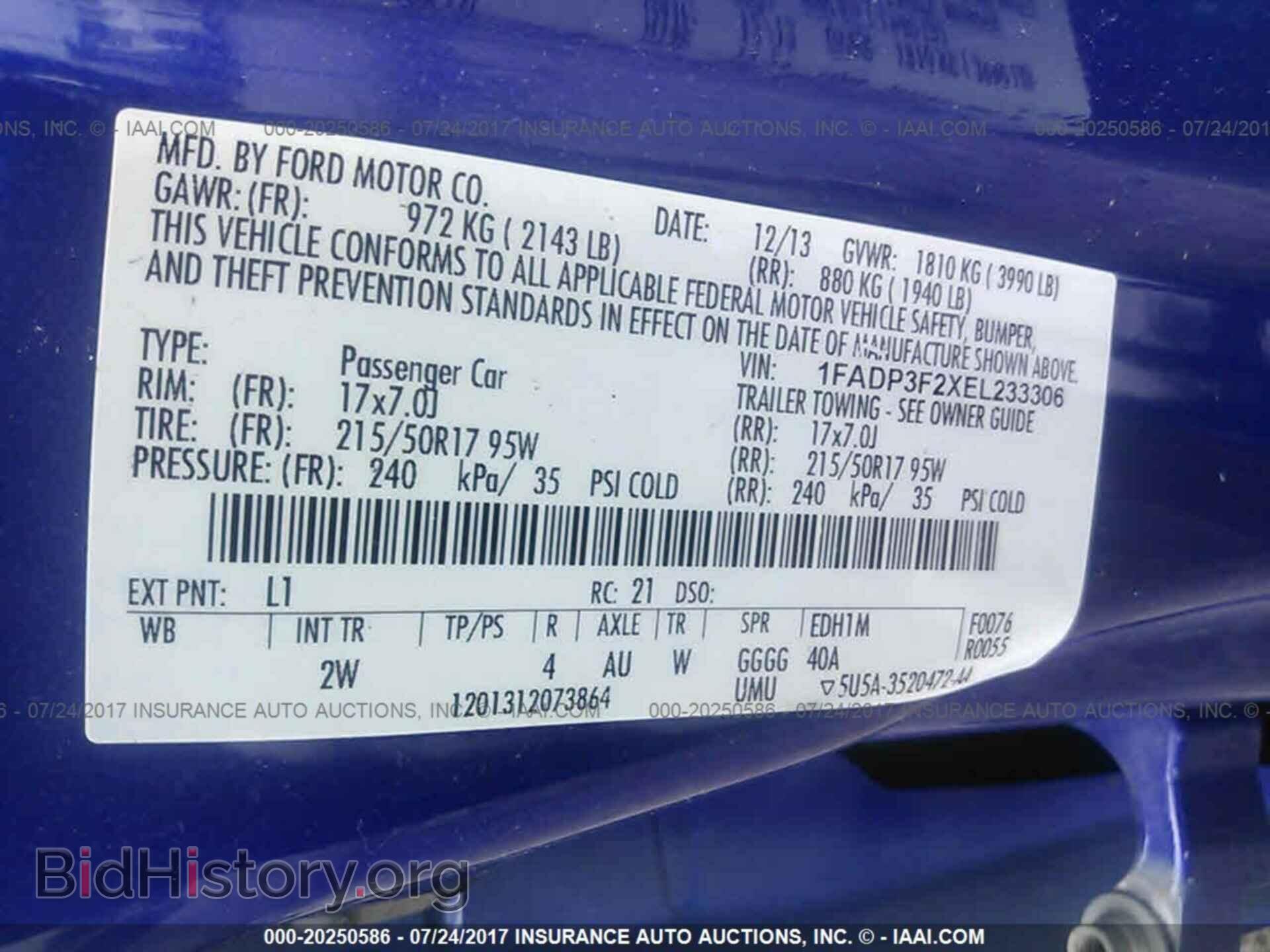 2014 Ford Focus - VIN: 1FADP3F2XEL233306 - Photo 9