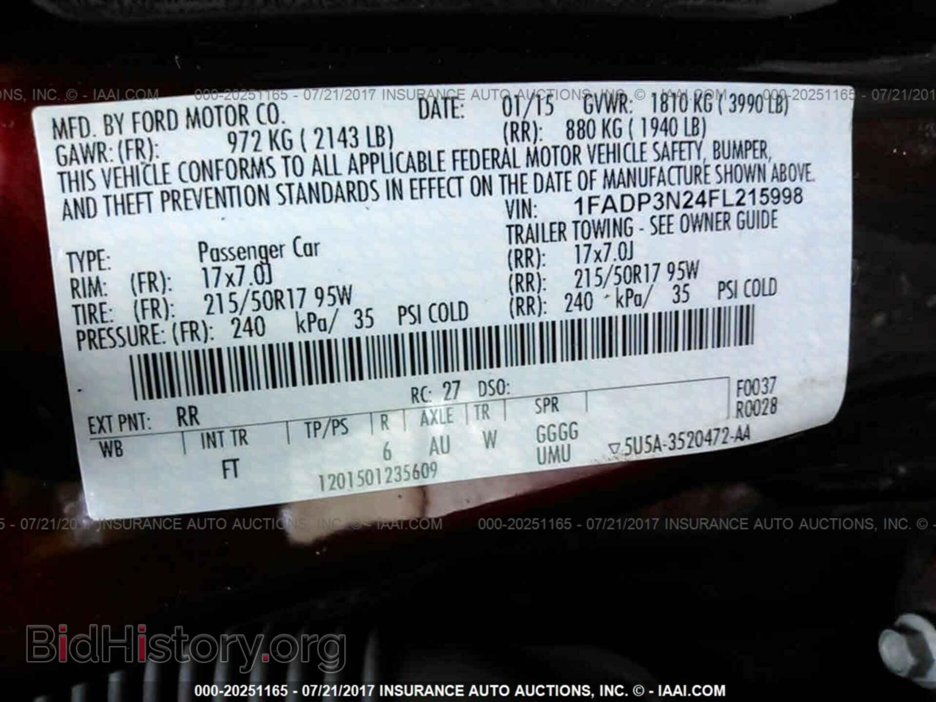 2015 Ford Focus - VIN: 1FADP3N24FL215998 - Photo 9