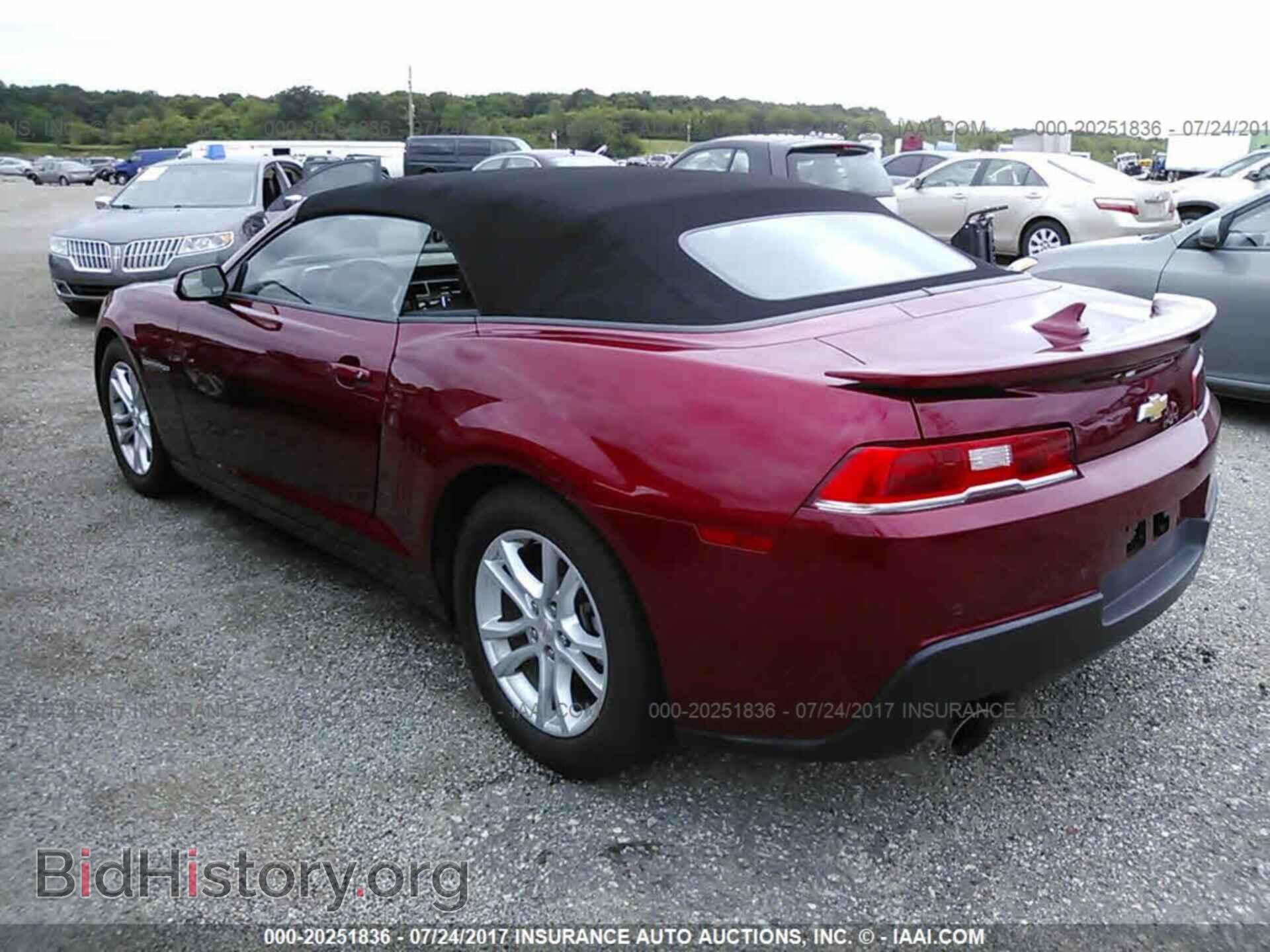 2015 Chevrolet Camaro - VIN: 2G1FD3D32F9246527 - Фото 3