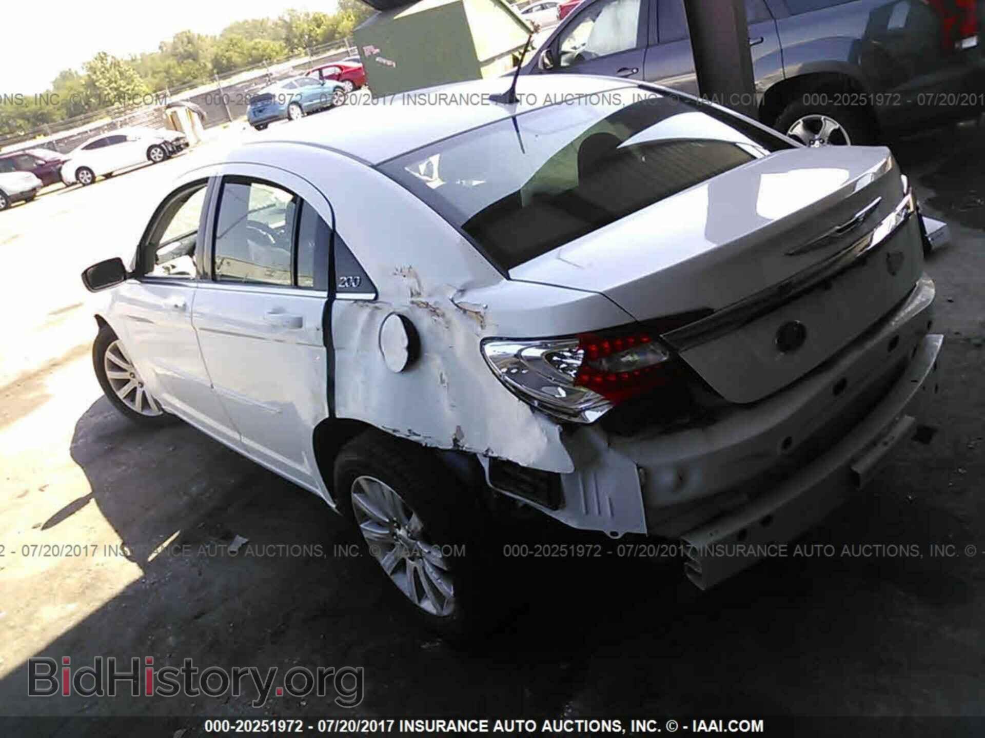 2012 Chrysler 200 - VIN: 1C3CCBBB0CN296163 - Фото 3