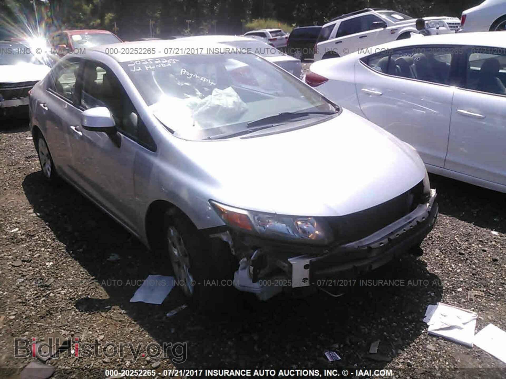 Photo 2HGFB2F51CH301705 - Honda Civic 2012