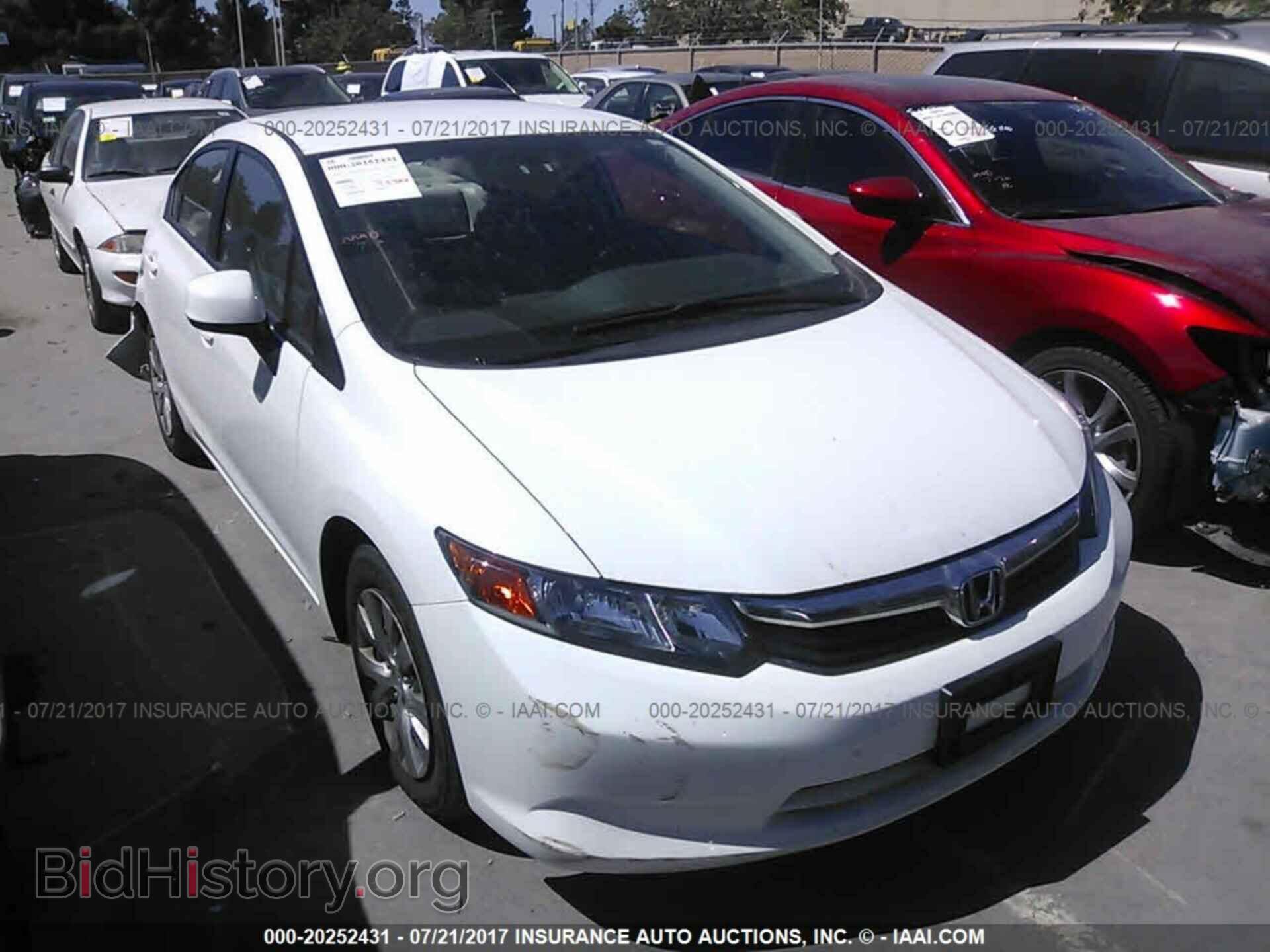 Photo 2HGFB2F51CH609652 - Honda Civic 2012