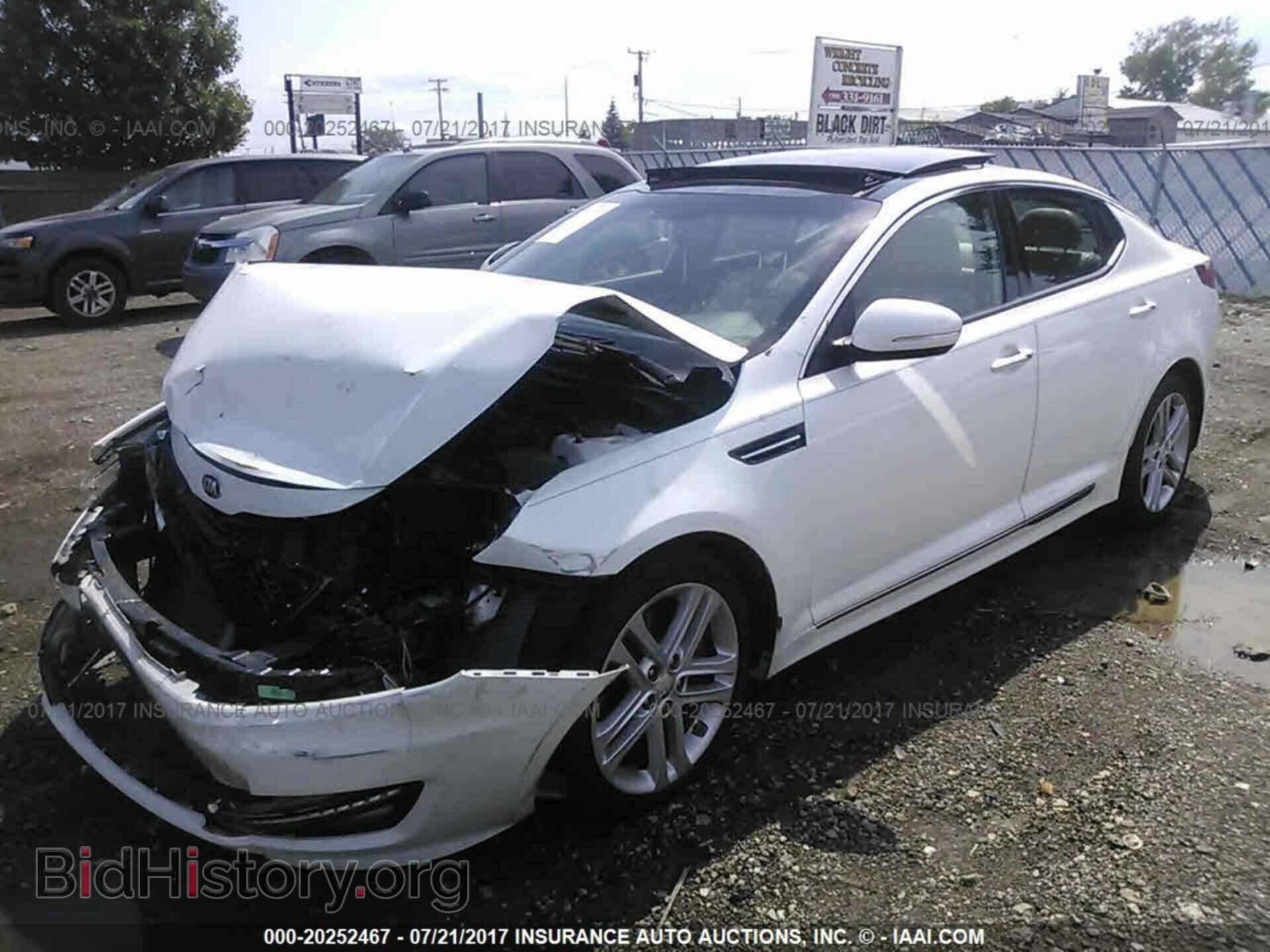 2013 Kia Optima - VIN: 5XXGR4A64DG147652 - Фото 2