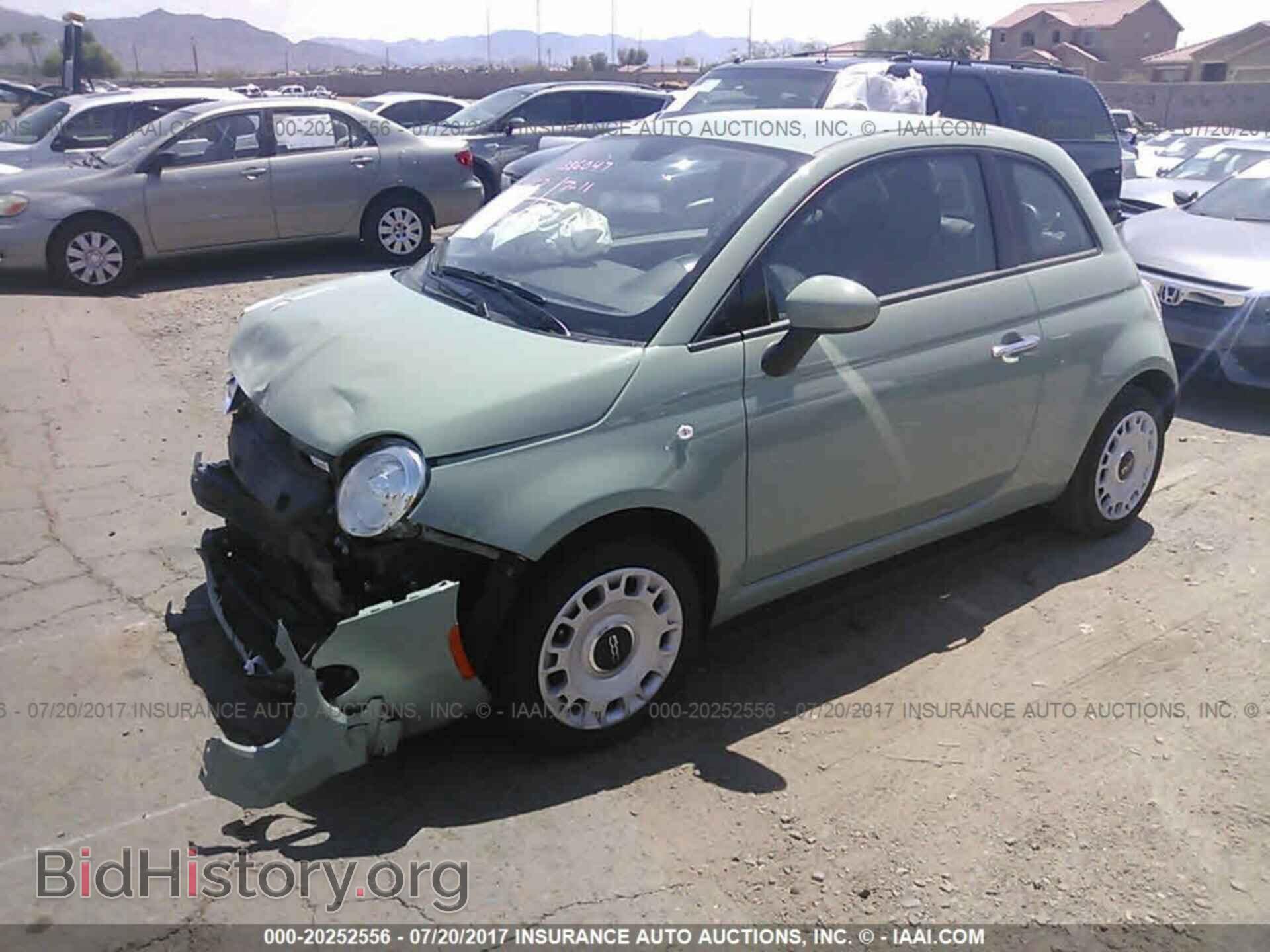 2015 Fiat 500 - VIN: 3C3CFFAR9FT755904 - Photo 2