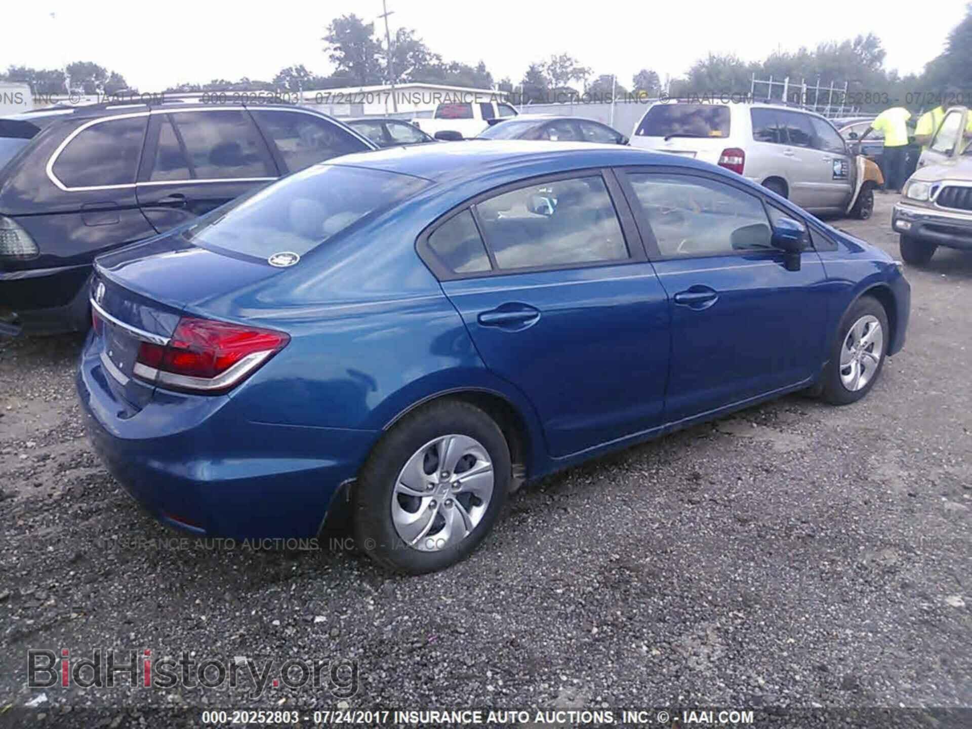 2014 Honda Civic - VIN: 2HGFB2F58EH551347 - Фото 4