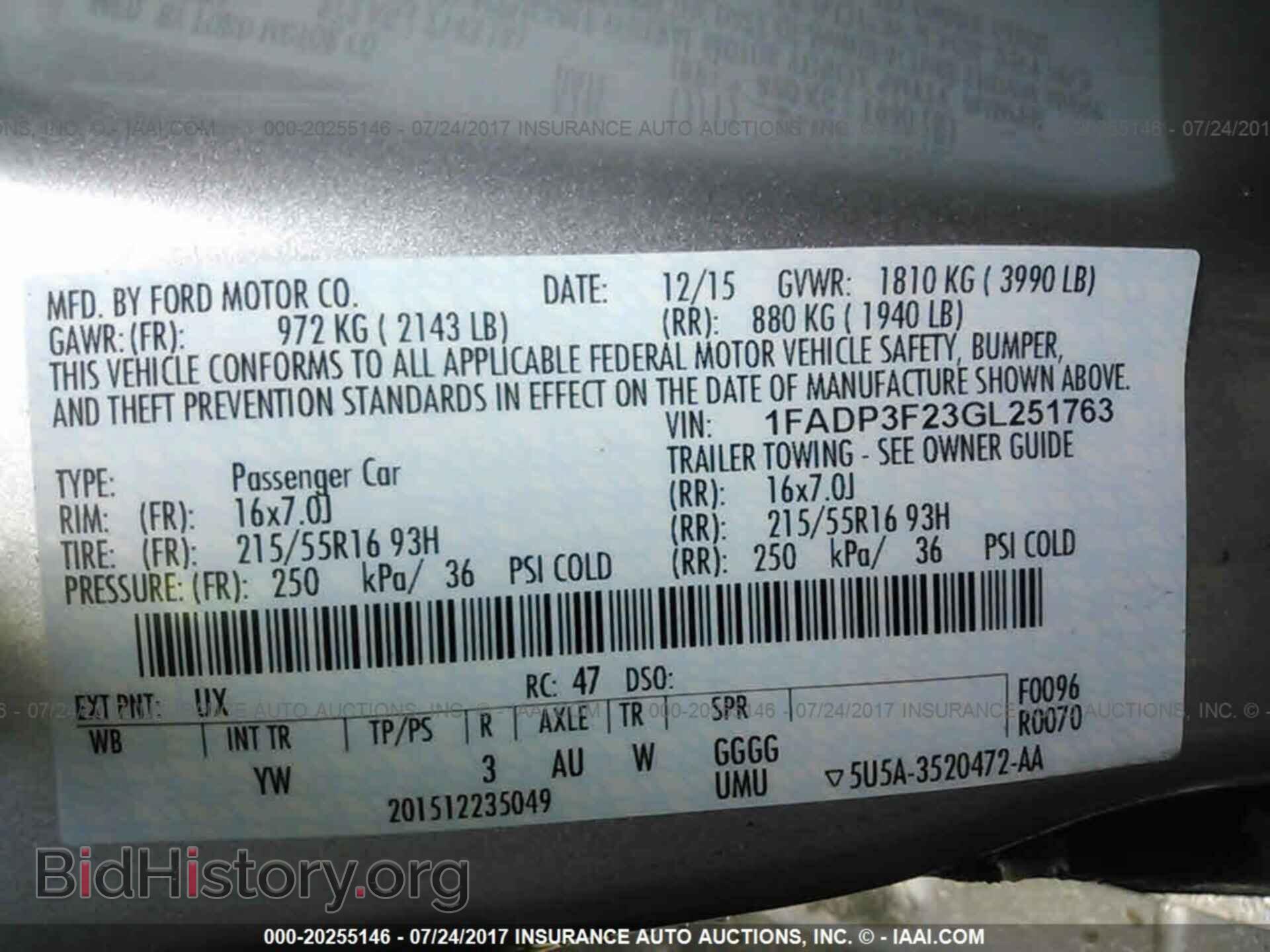 2016 Ford Focus - VIN: 1FADP3F23GL251763 - Photo 9