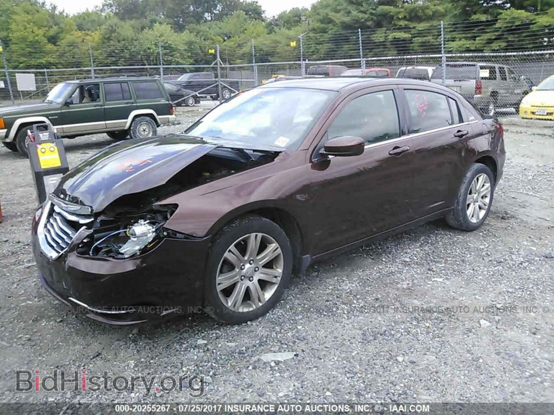 2012 Chrysler 200 - VIN: 1C3CCBBB9CN267809 - Фото 2