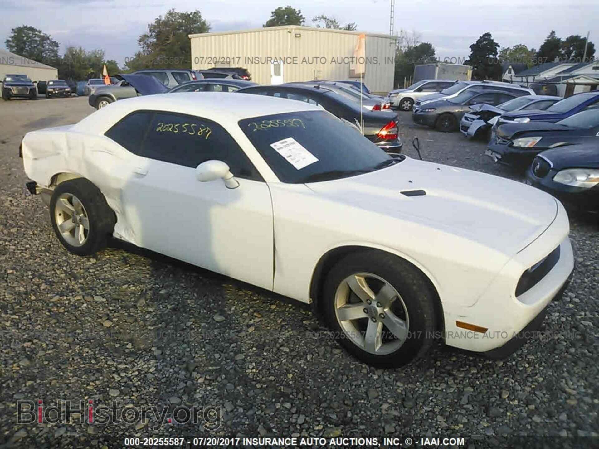 Photo 2C3CDYAG6CH128386 - Dodge Challenger 2012