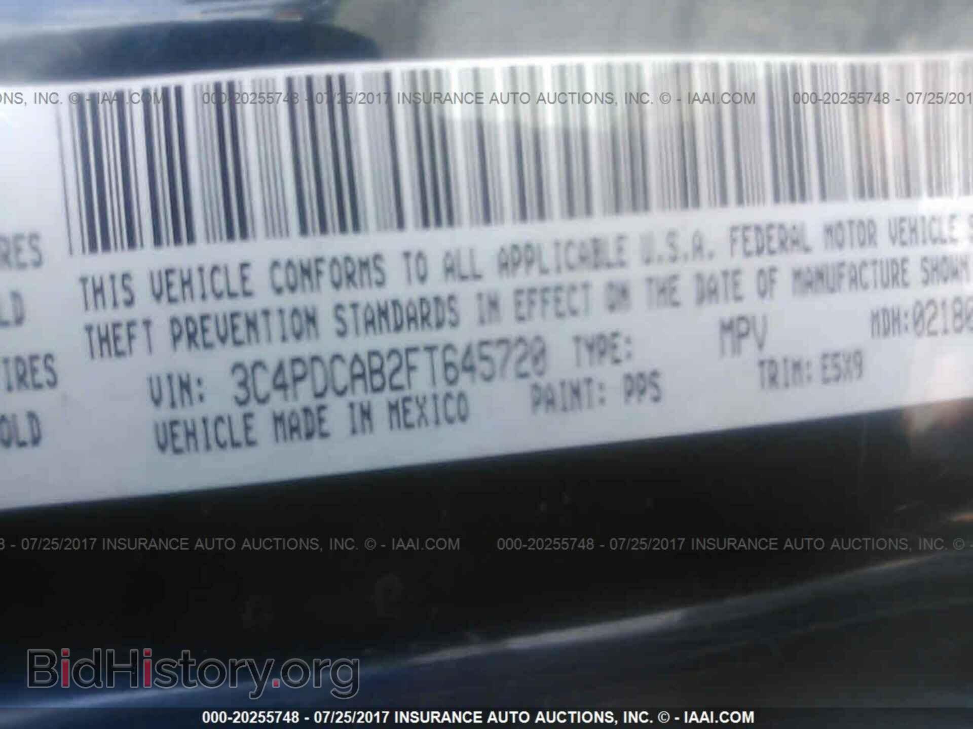 2015 Dodge Journey - VIN: 3C4PDCAB2FT645720 - Photo 9
