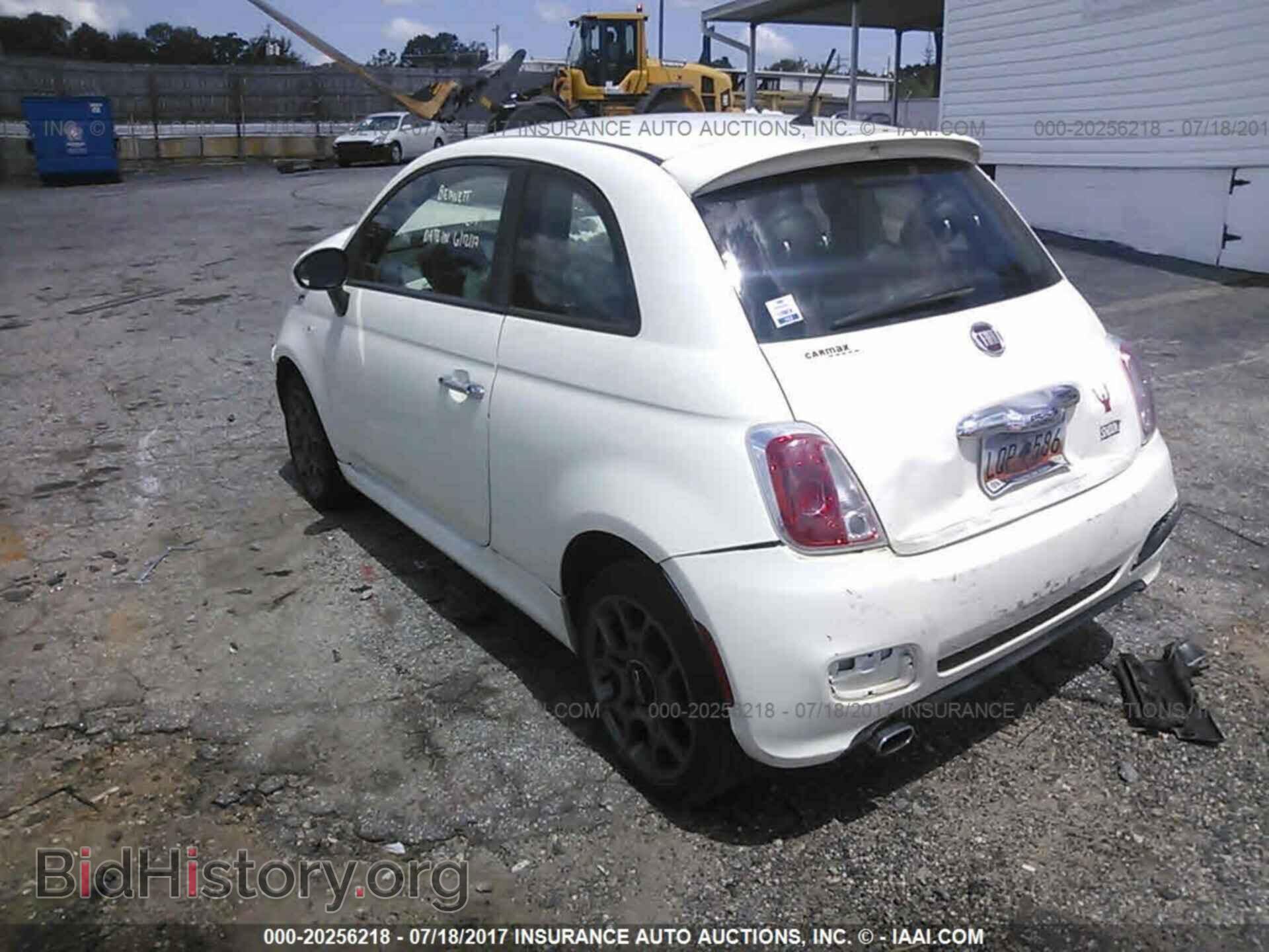 2012 Fiat 500 - VIN: 3C3CFFBR6CT358029 - Фото 3