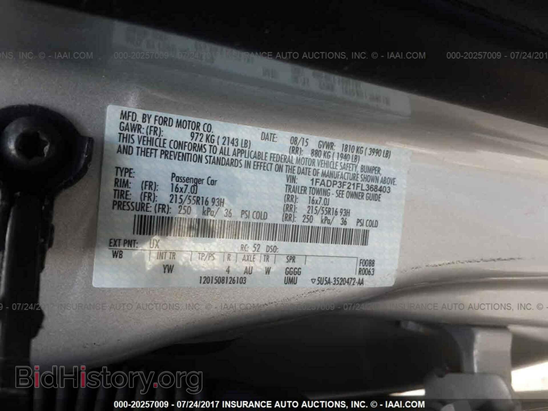 2015 Ford Focus - VIN: 1FADP3F21FL368403 - Photo 9