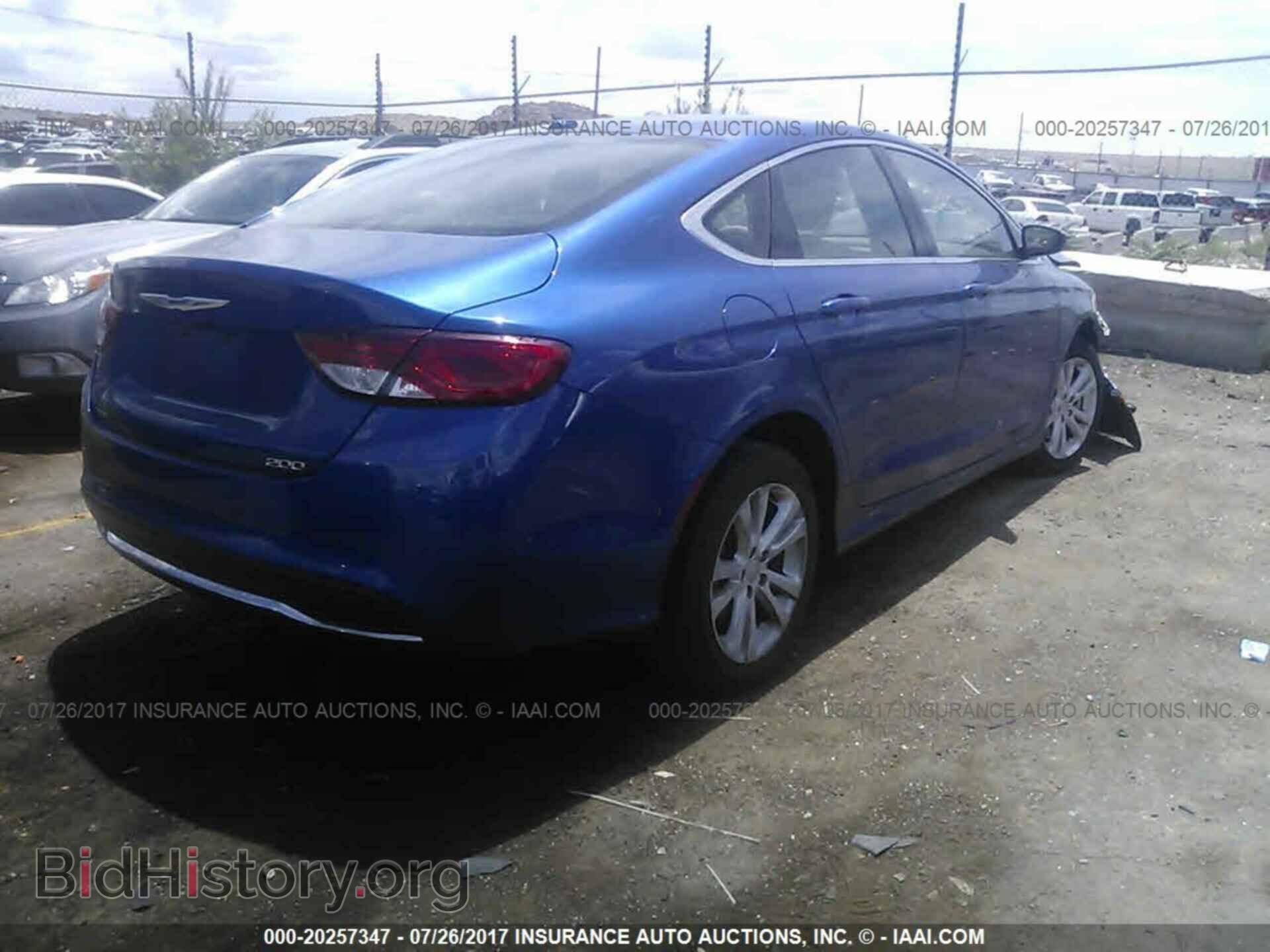 2015 Chrysler 200 - VIN: 1C3CCCAB7FN650675 - Фото 4