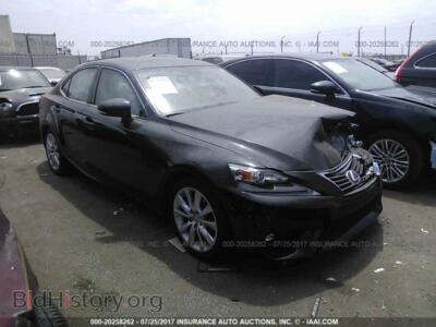 2015 Lexus IS, black — VIN JTHBF1D22F5082347, IAAI