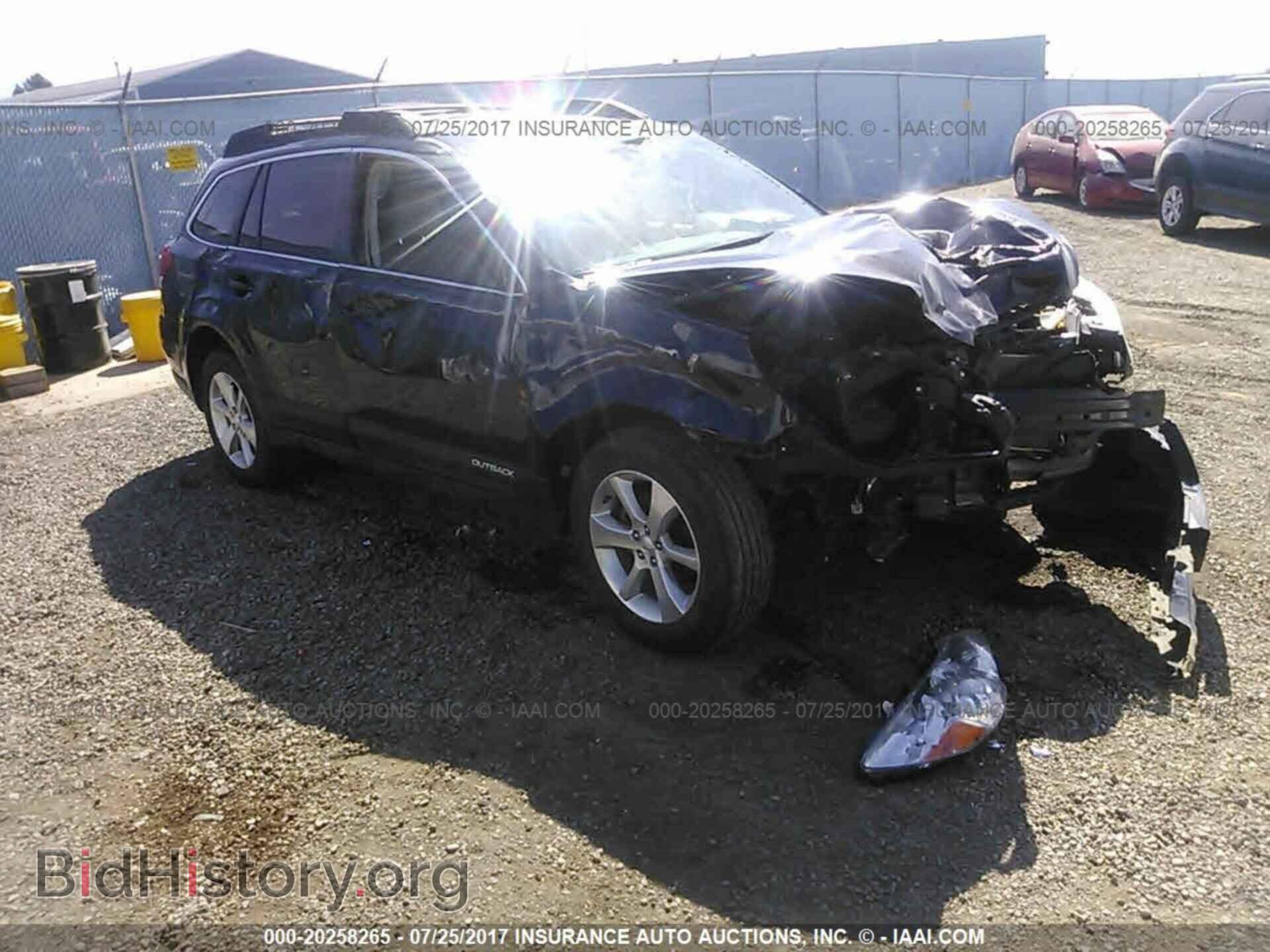 Фотография 4S4BRBLCXE3324266 - Subaru Outback 2014