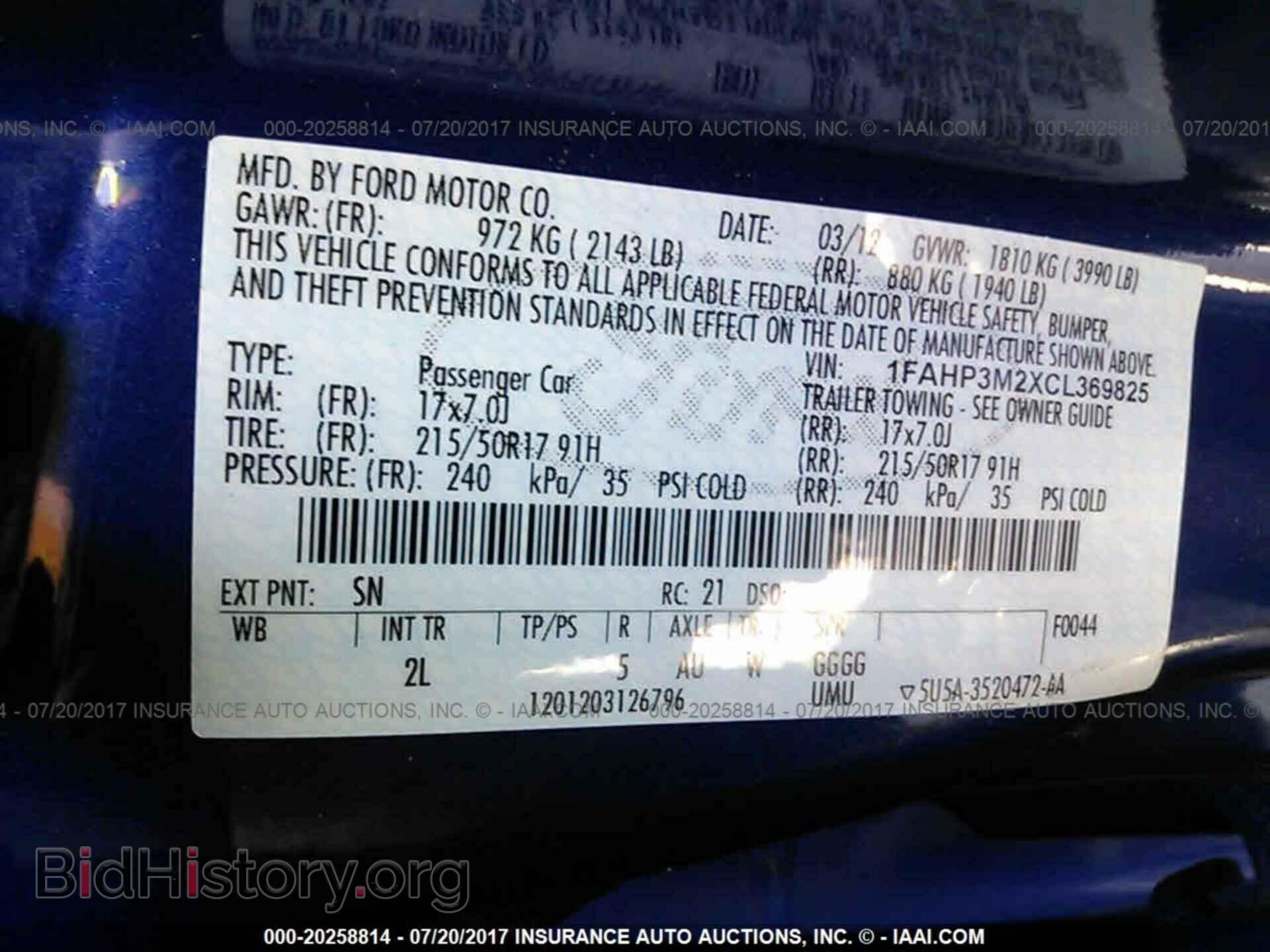 2012 Ford Focus - VIN: 1FAHP3M2XCL369825 - Photo 9