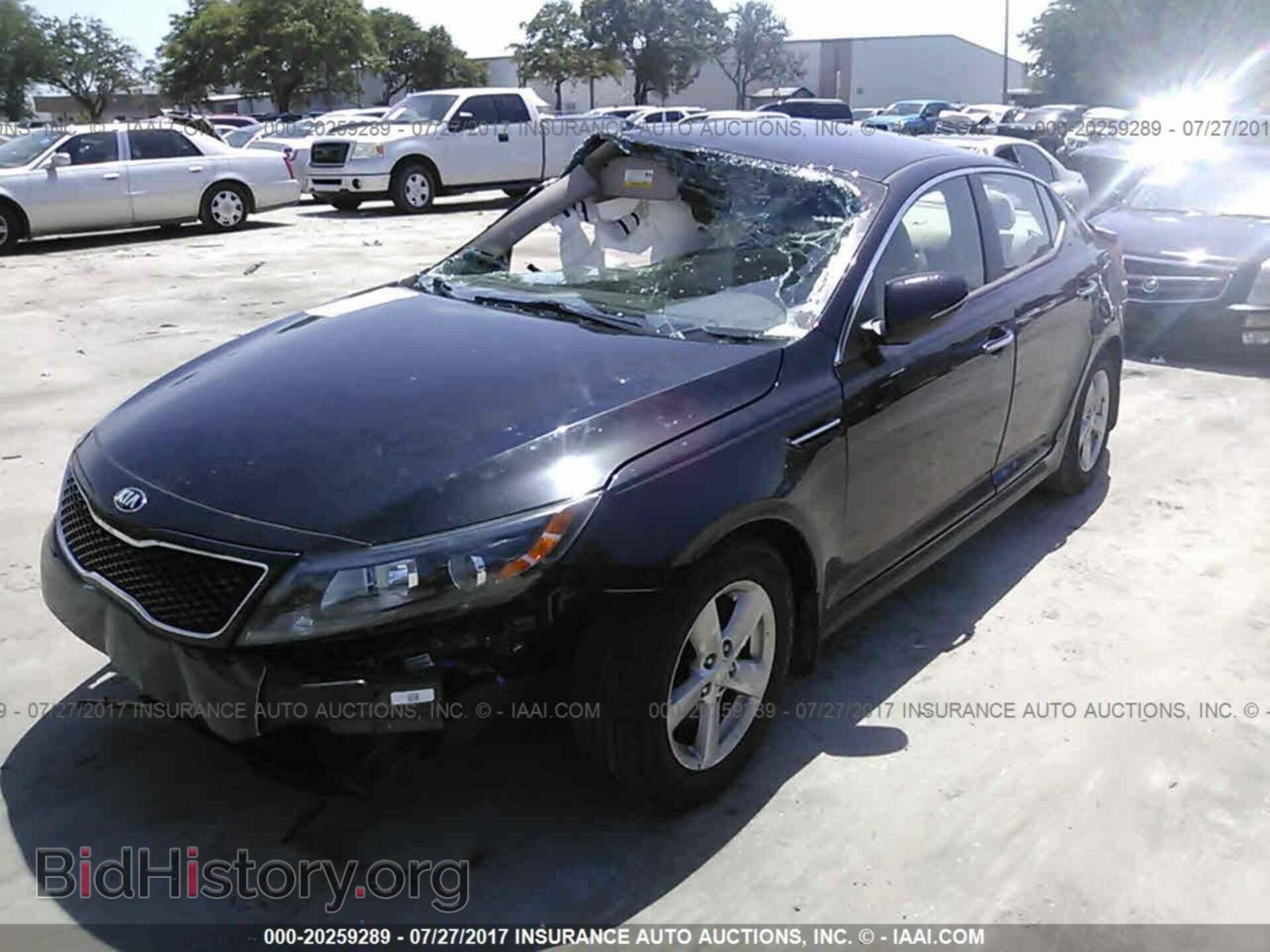 2015 Kia Optima - VIN: 5XXGM4A74FG487961 - Photo 2