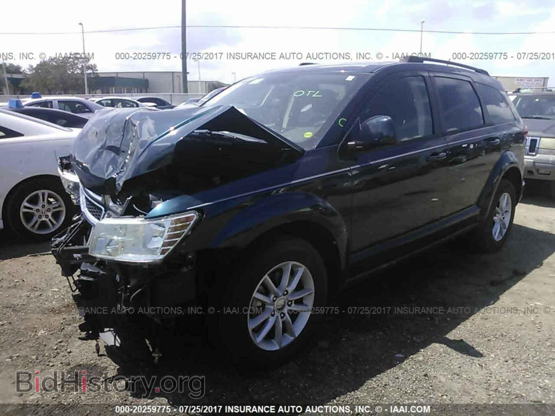 2013 Dodge Journey - VIN: 3C4PDCBB1DT687405 - Фото 2