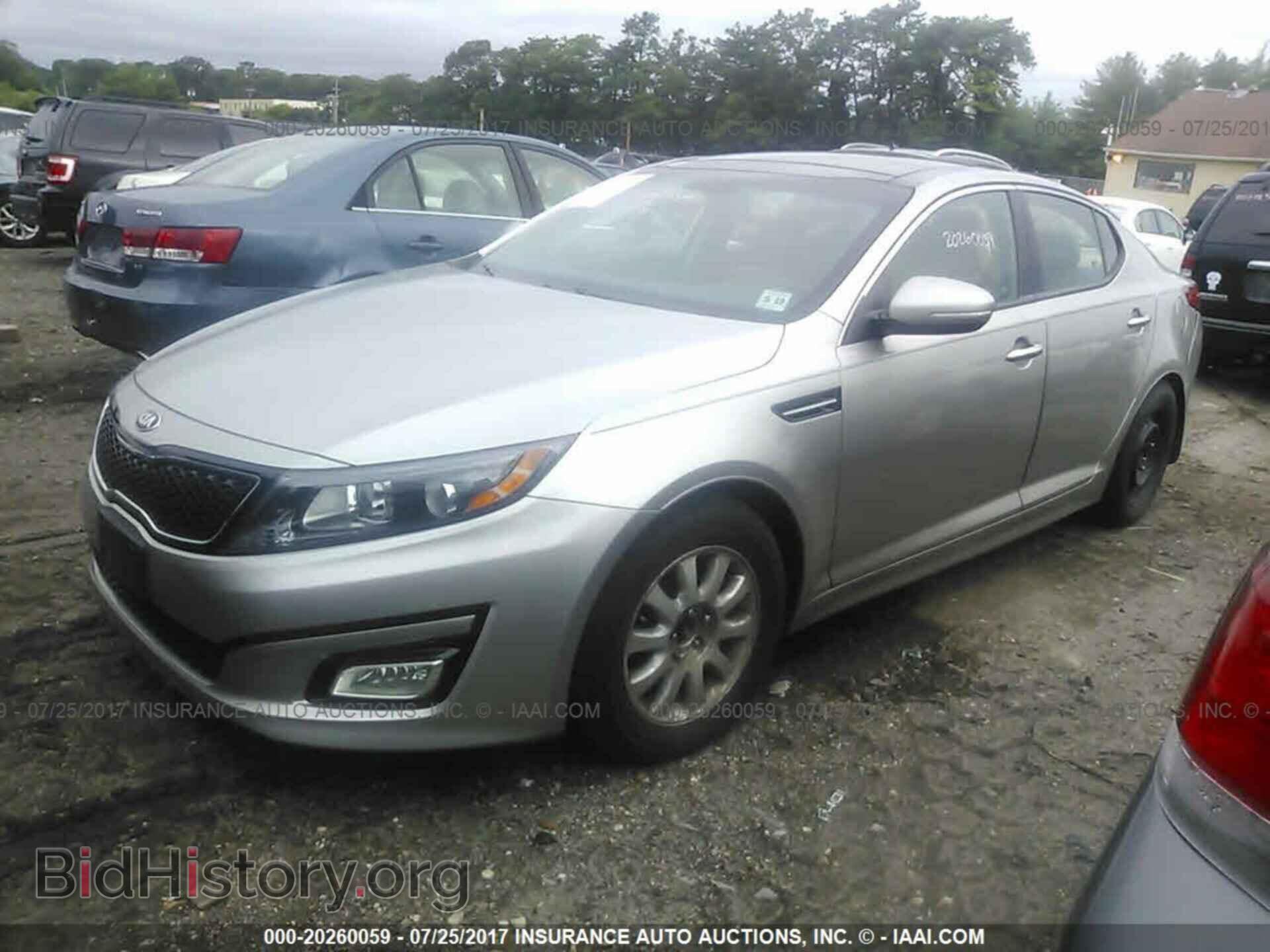 2014 Kia Optima - VIN: 5XXGN4A75EG261083 - Photo 2