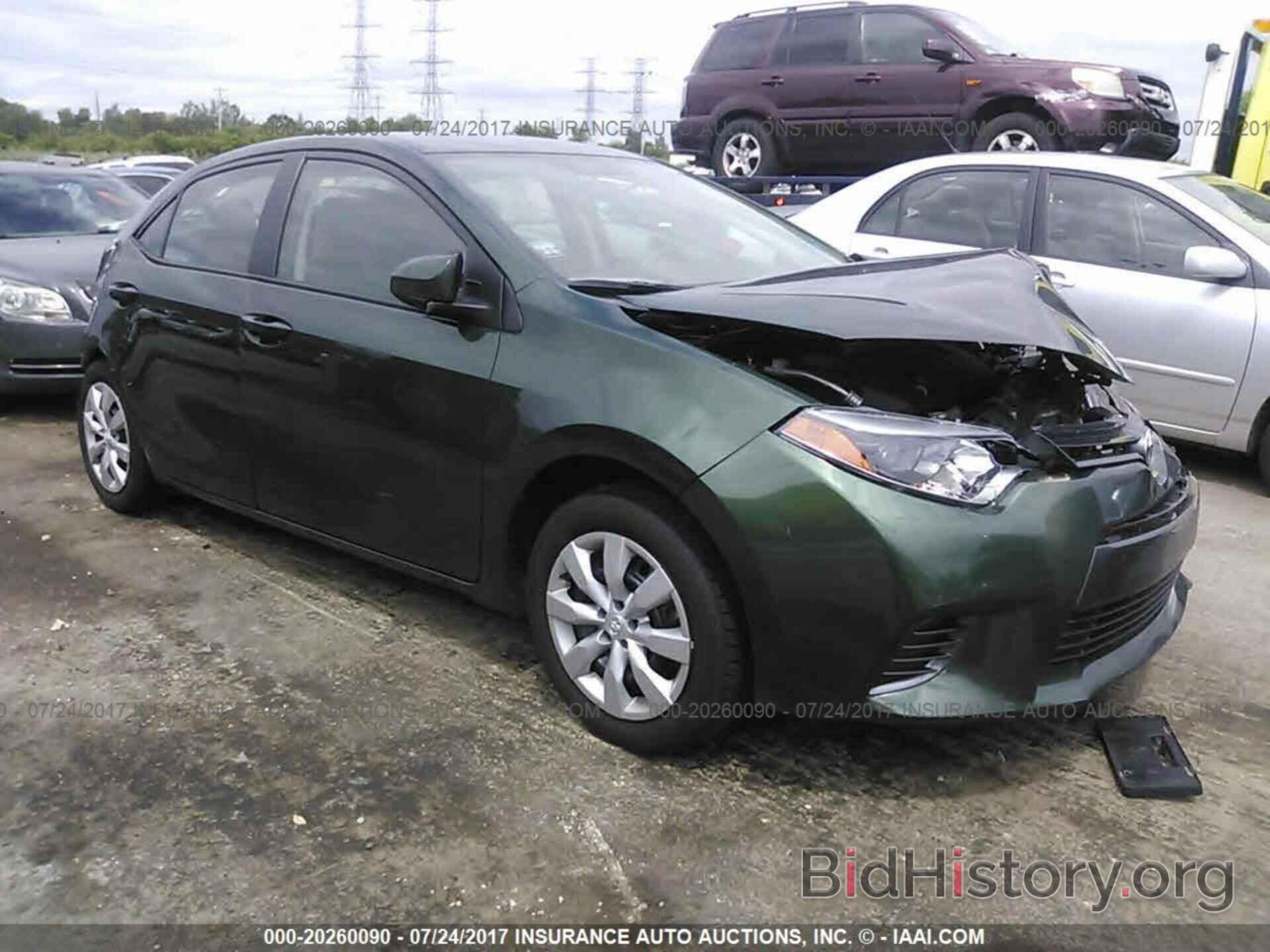 Photo 2T1BURHE1FC480663 - Toyota Corolla 2015