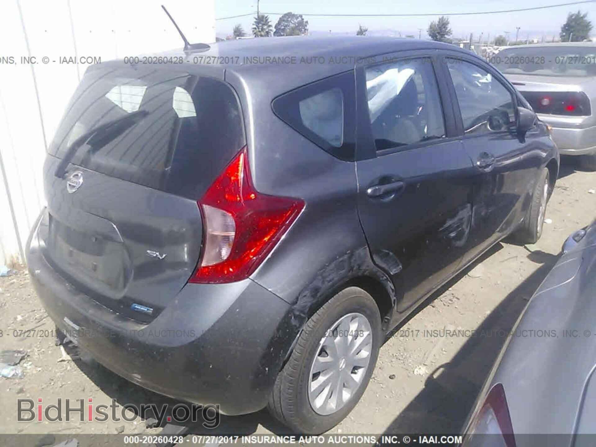 2016 Nissan Versa note - VIN: 3N1CE2CP9GL351122 - Фото 4